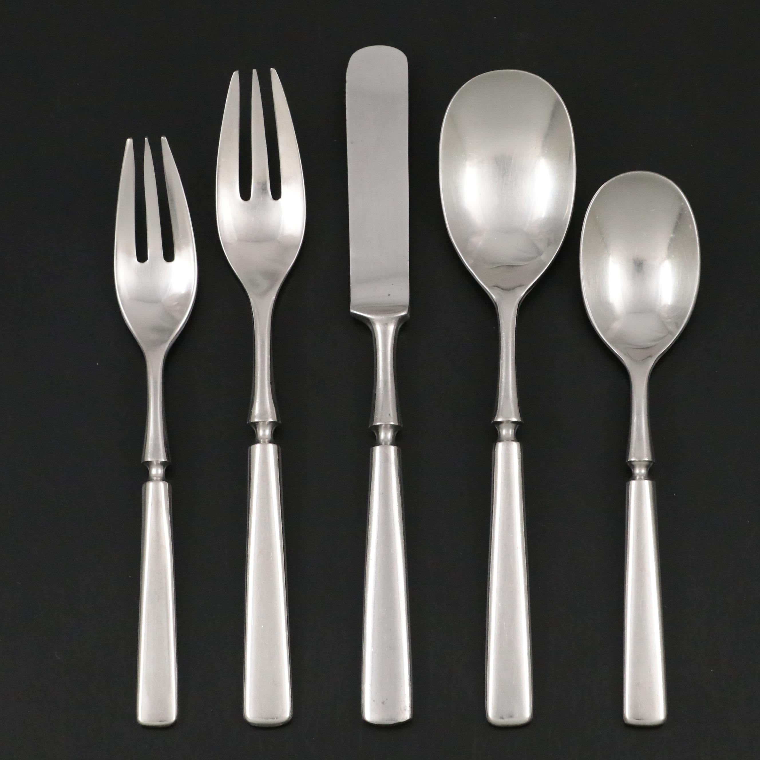 Dansk "Anvil" Stainless Steel Flatware, 1986-1992