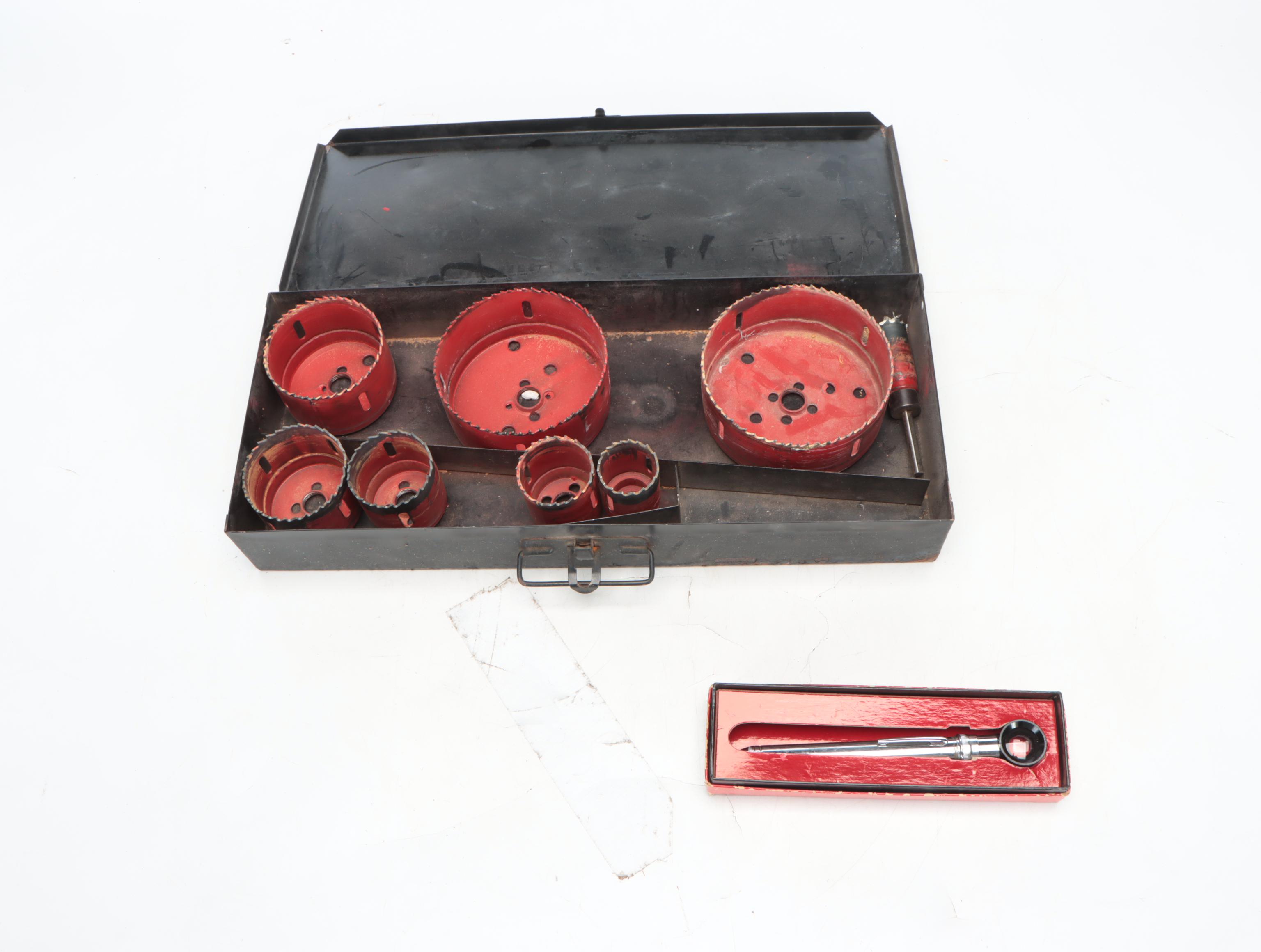 Socket Set, Leather Punches, Evercraft Interchangeable Screwdriver Set, Mores