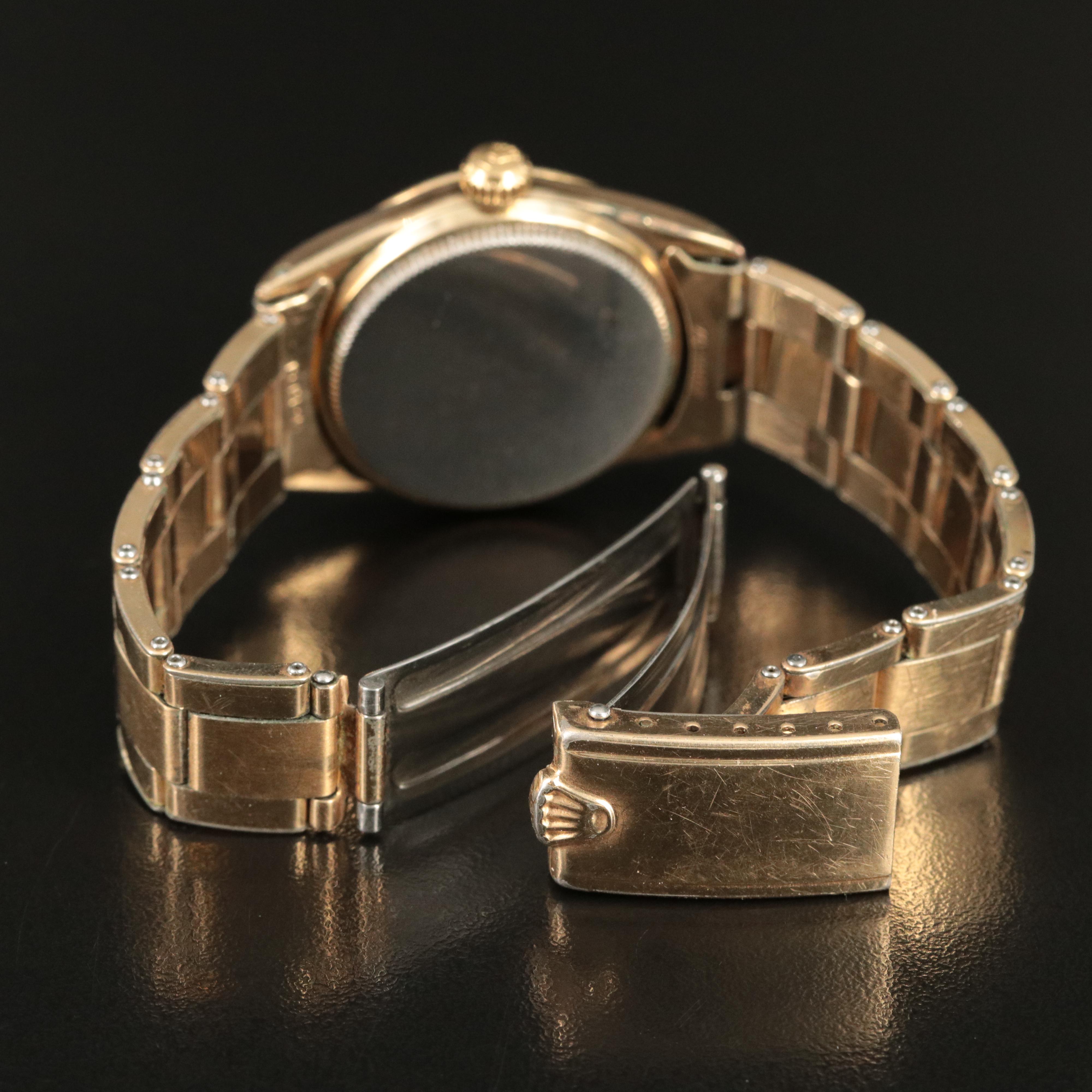 1956 Rolex Oysterdate Precision Manual Wind Watch