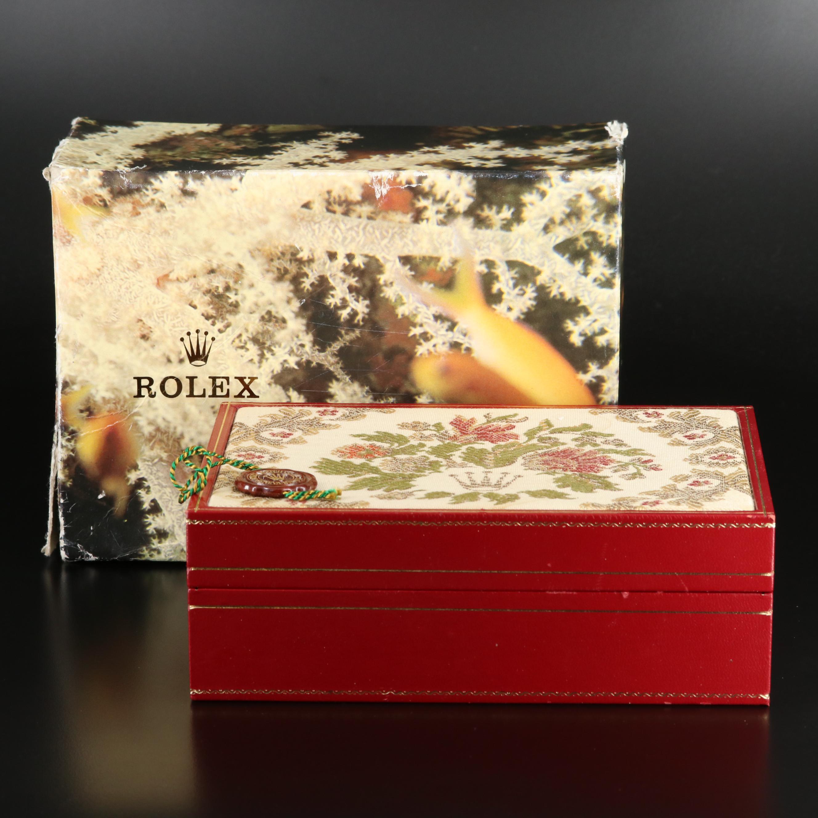 1986 18K Rolex Custom Diamond Datejust Watch