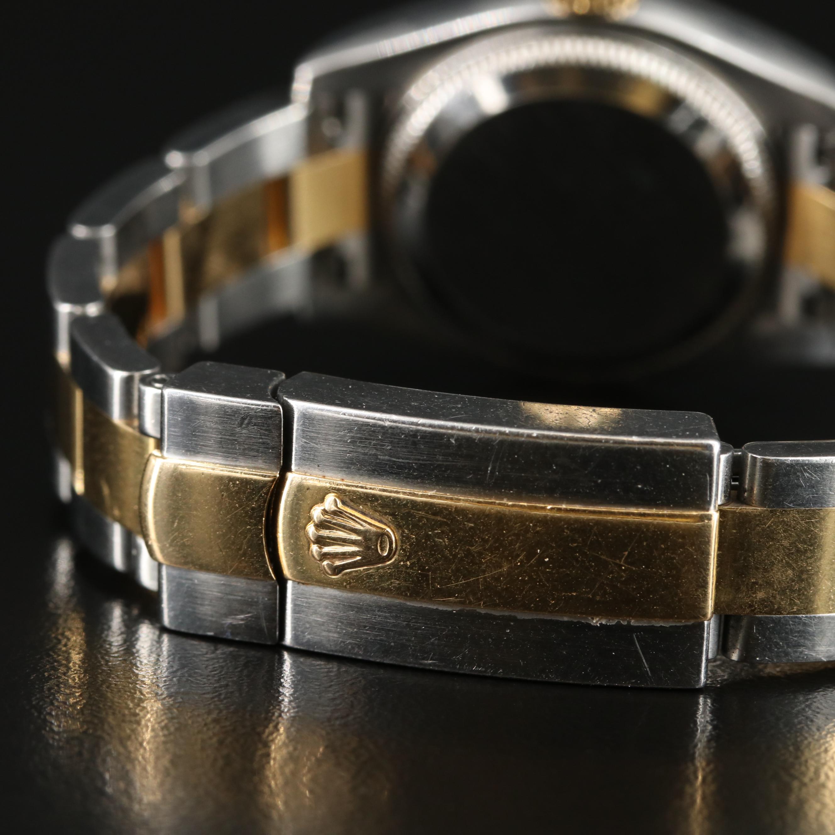 2003 - 2005 Rolex Custom Diamond, Mother-of-Pearl Dial Datejust Watch