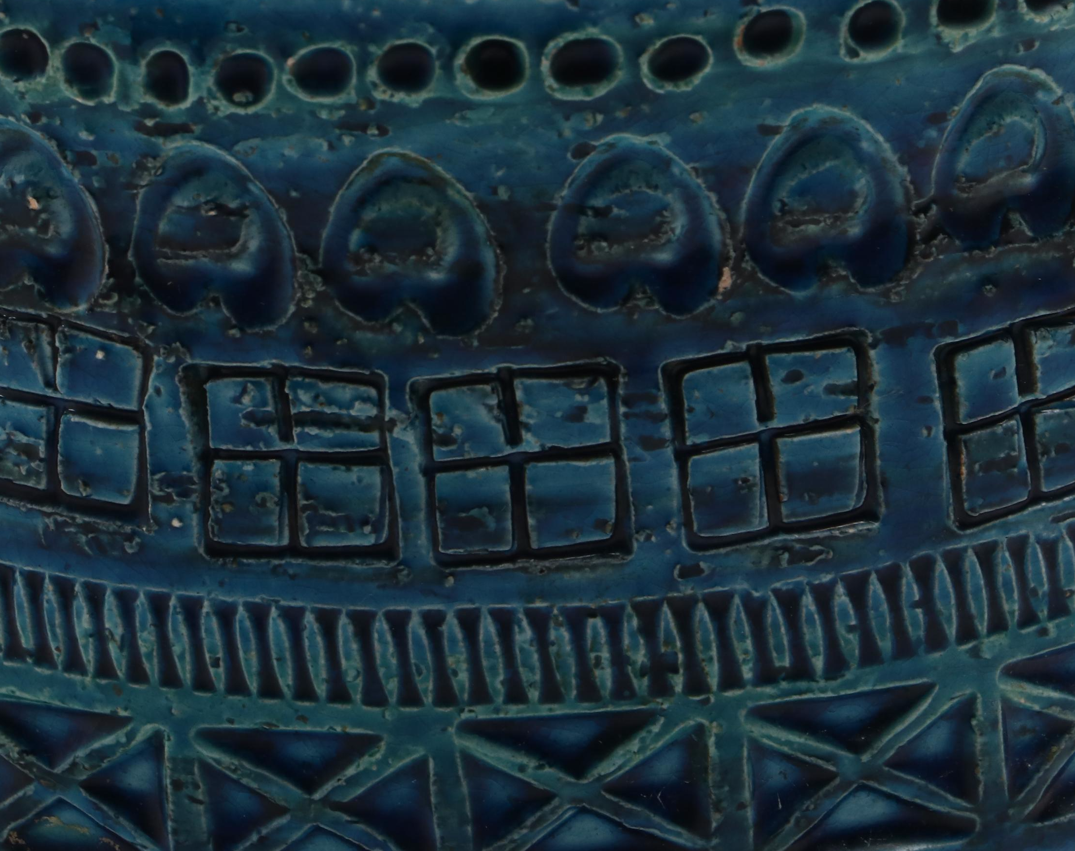 Aldo Londi for Bitossi "Rimini Blue" Ceramic Vase