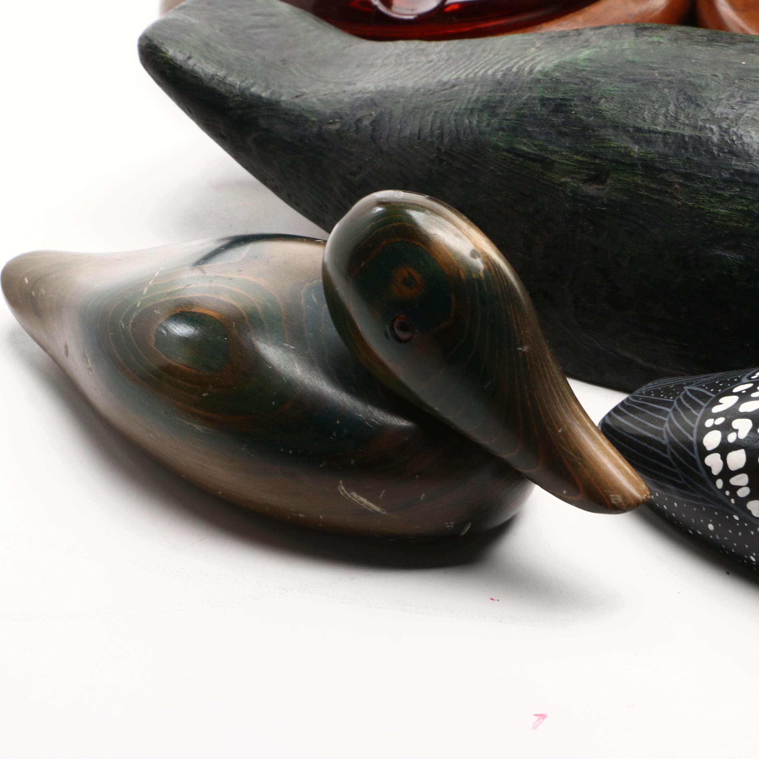 Victorian Rosewood Lock Box, Keepsake Box with Signed Hunting Scene, and More