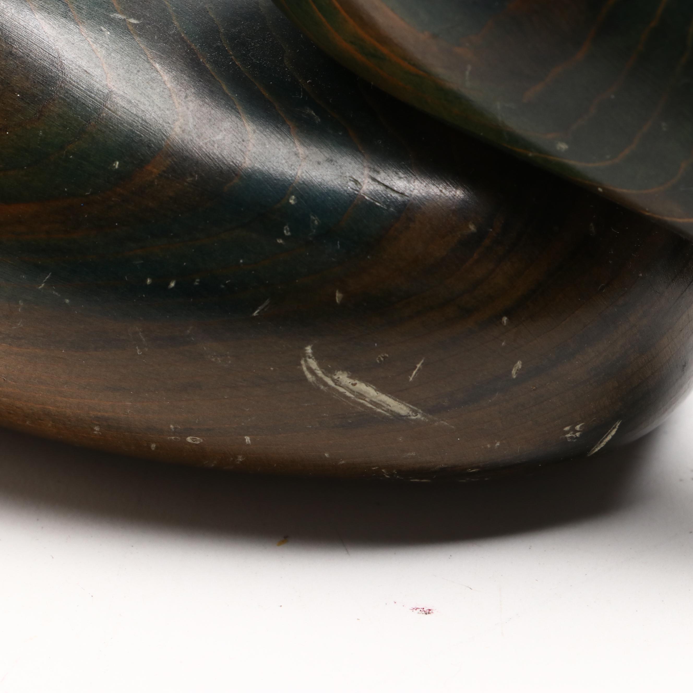 Victorian Rosewood Lock Box, Keepsake Box with Signed Hunting Scene, and More