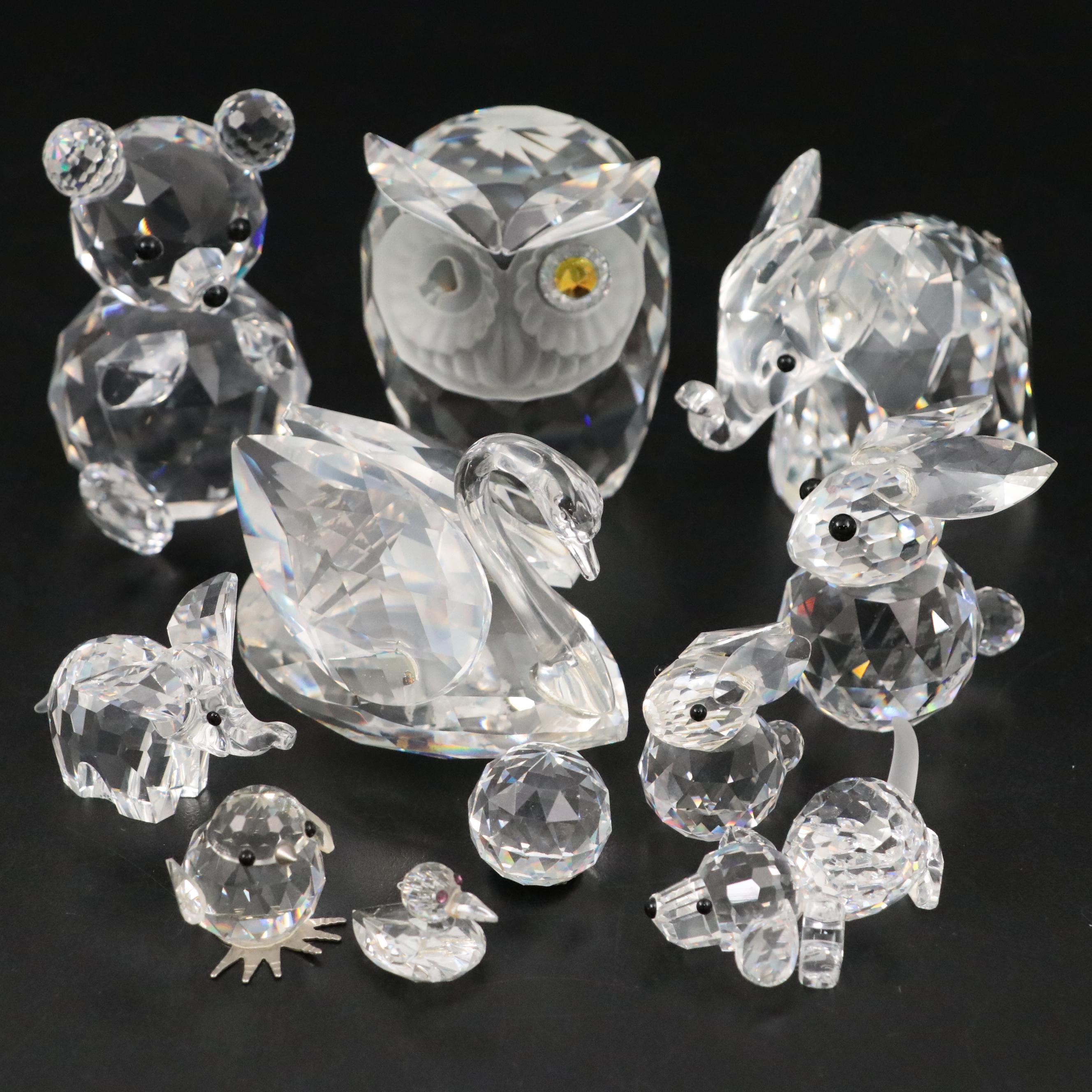 Swarovski Crystal Animal Figurines
