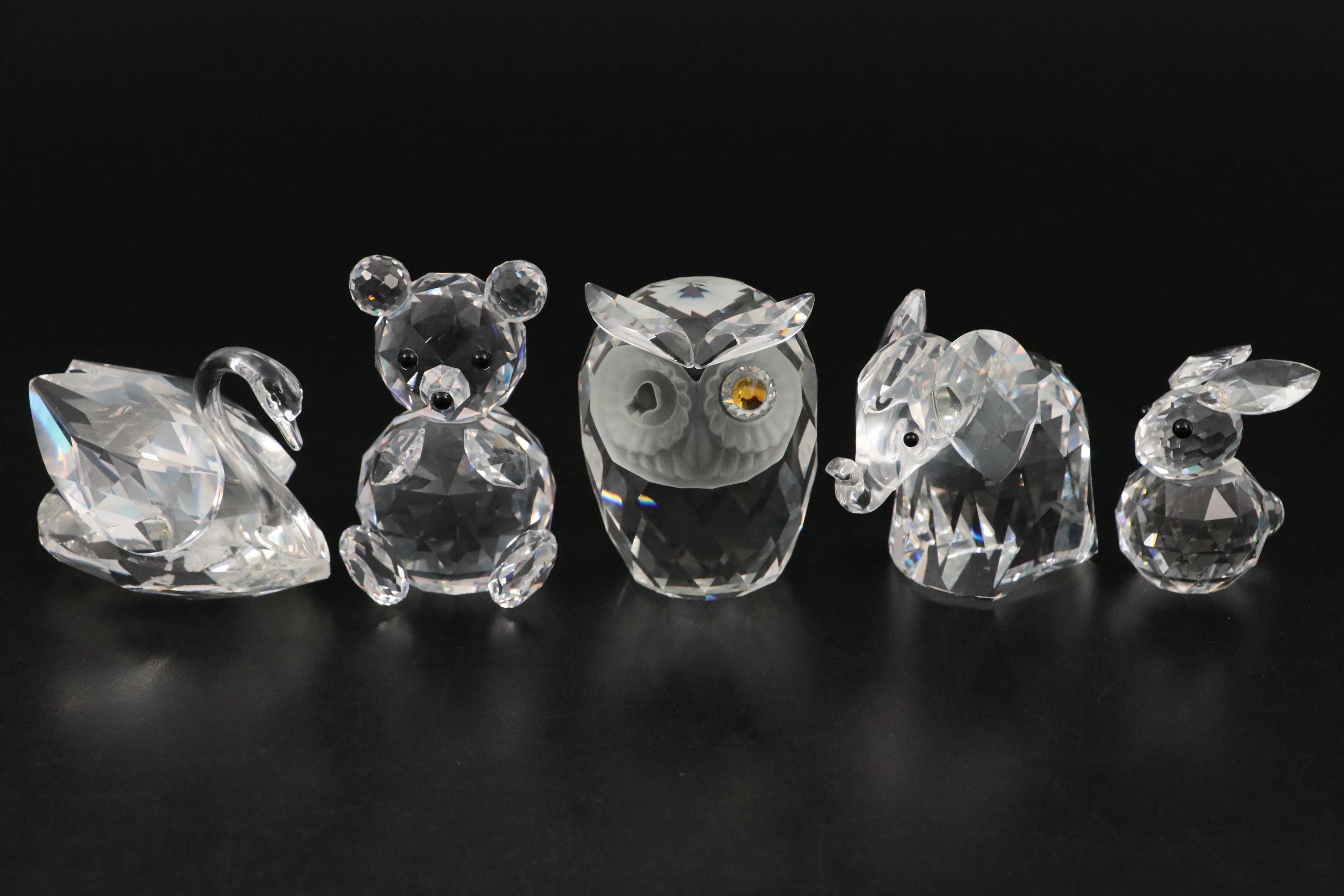 Swarovski Crystal Animal Figurines