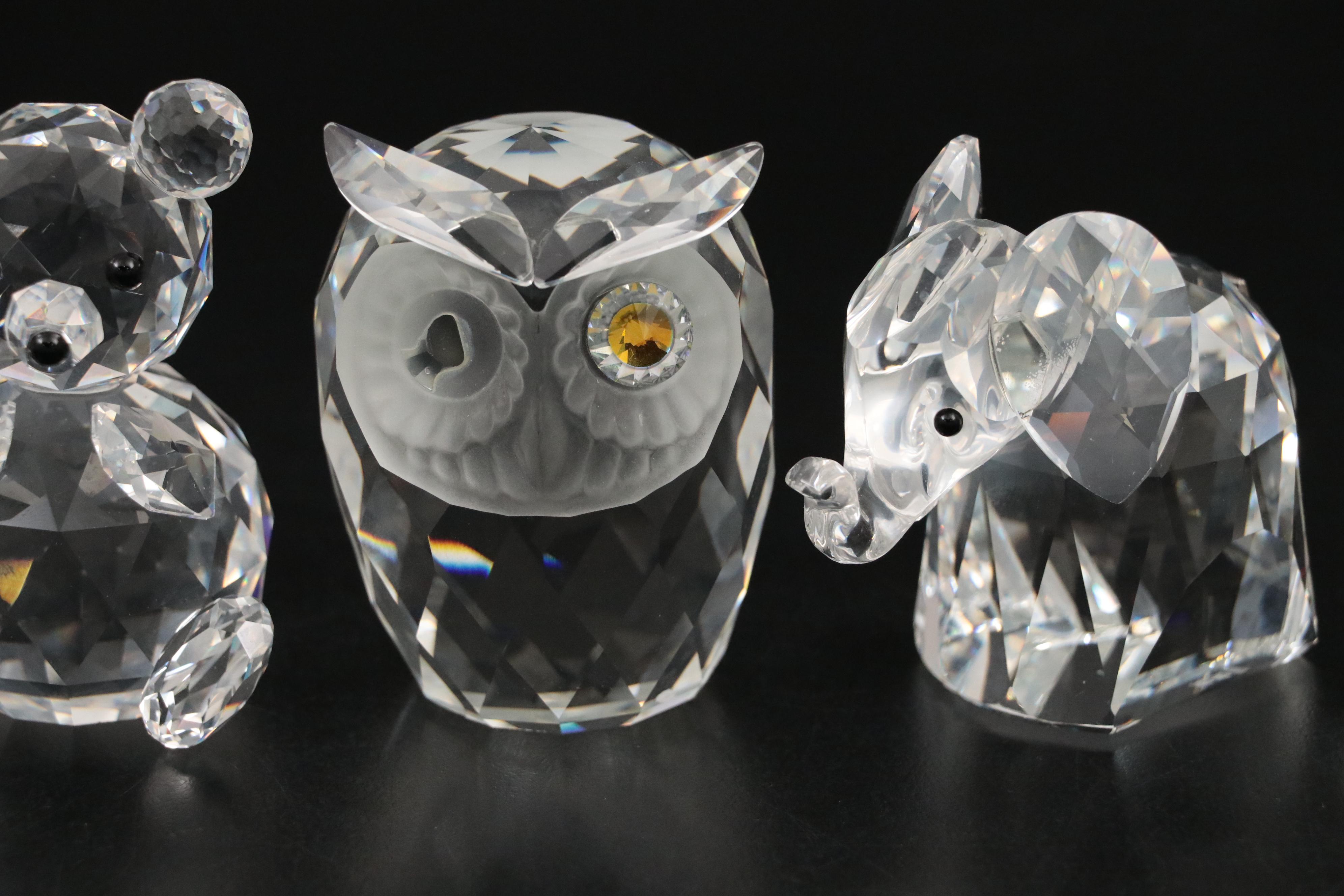 Swarovski Crystal Animal Figurines