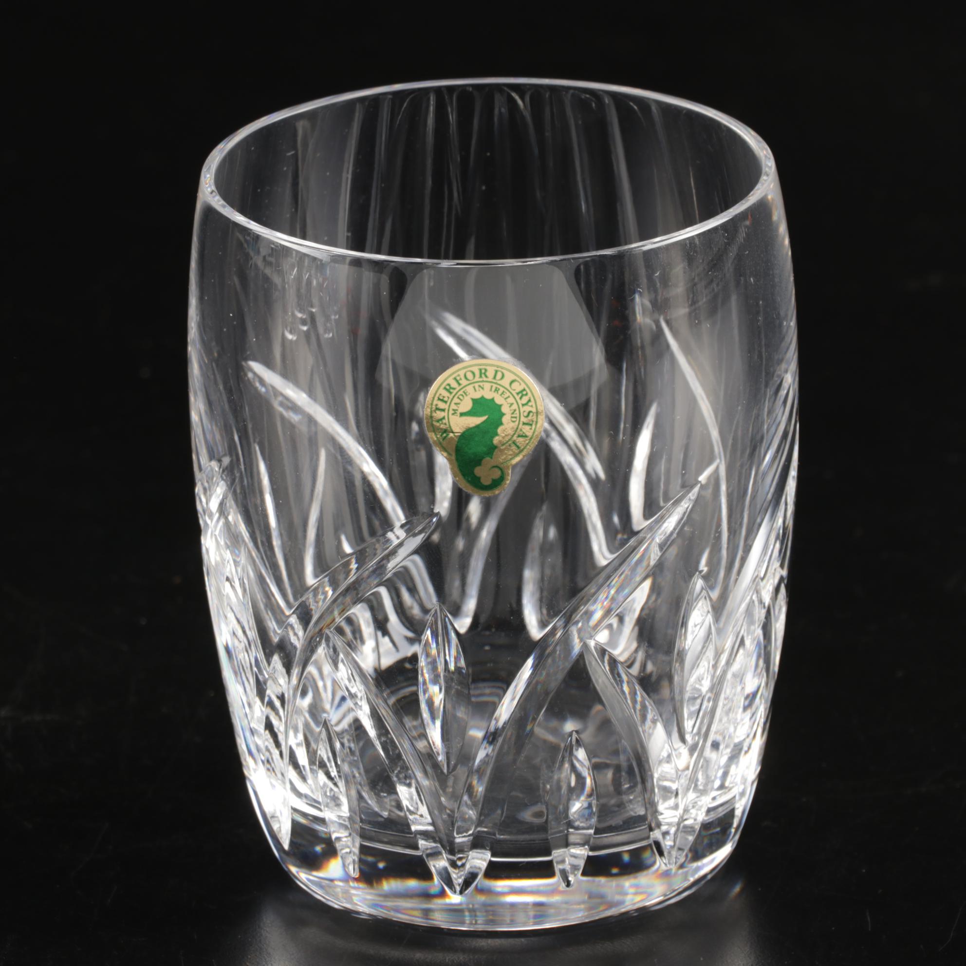 Waterford "Lucerne" Crystal Double Old Fashioned Glasses, 1993-2017