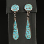 Sterling Turquoise Earrings