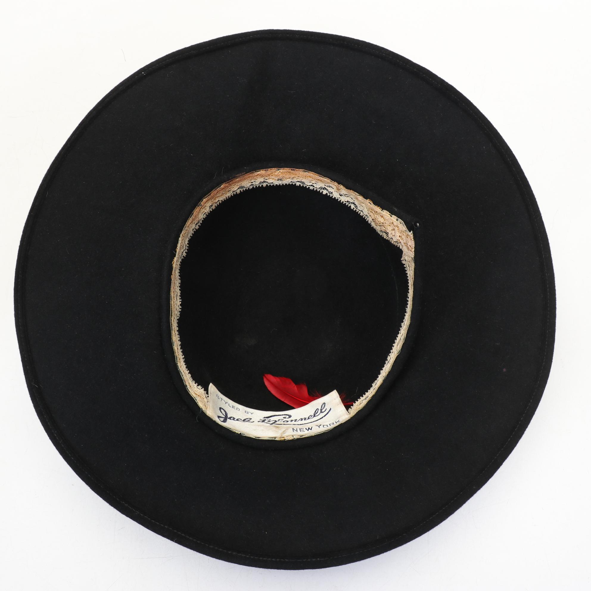 Feathered Hat Collection Features Jack McConnell and Dana Marte Designs, 1930s