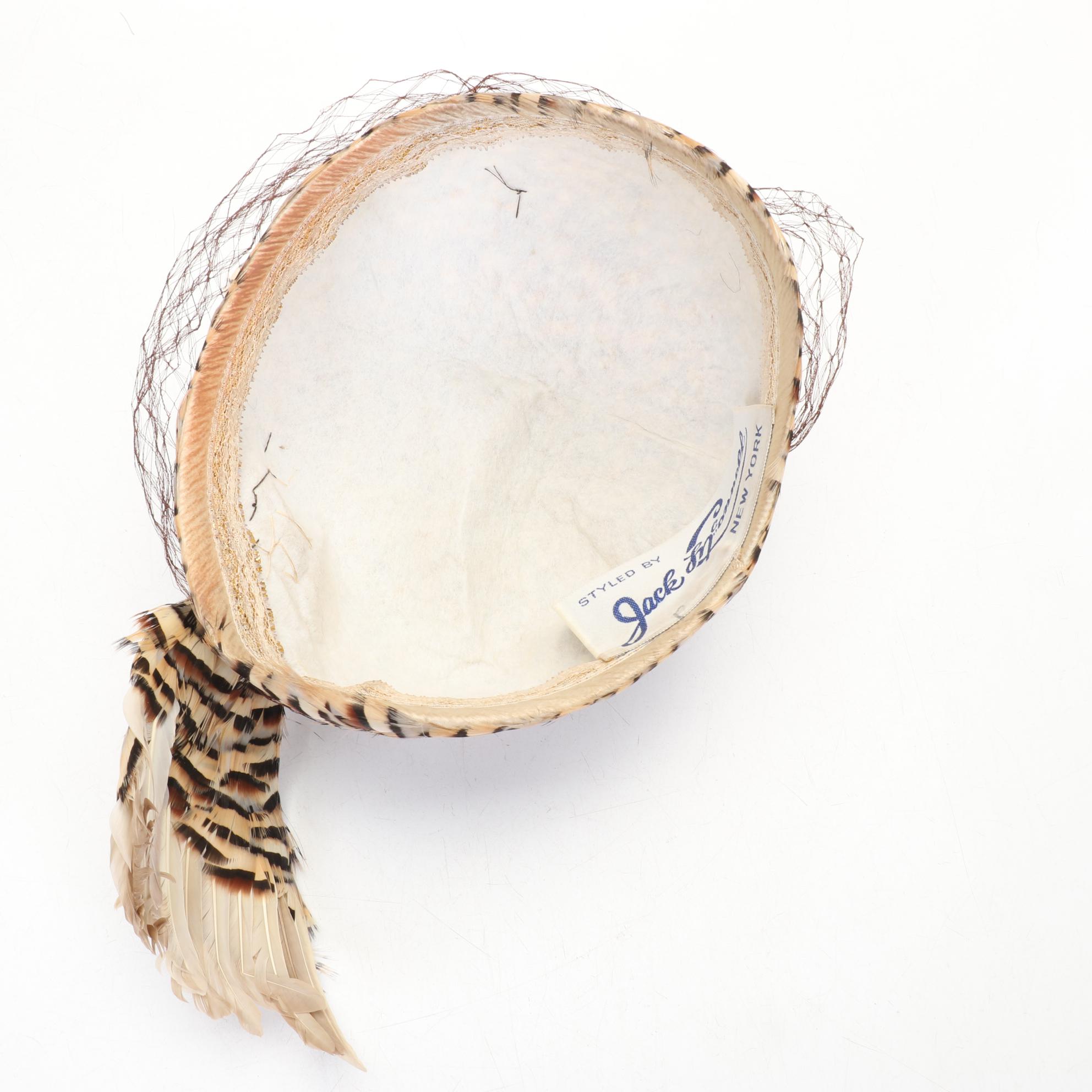 Feathered Hat Collection Features Jack McConnell and Dana Marte Designs, 1930s