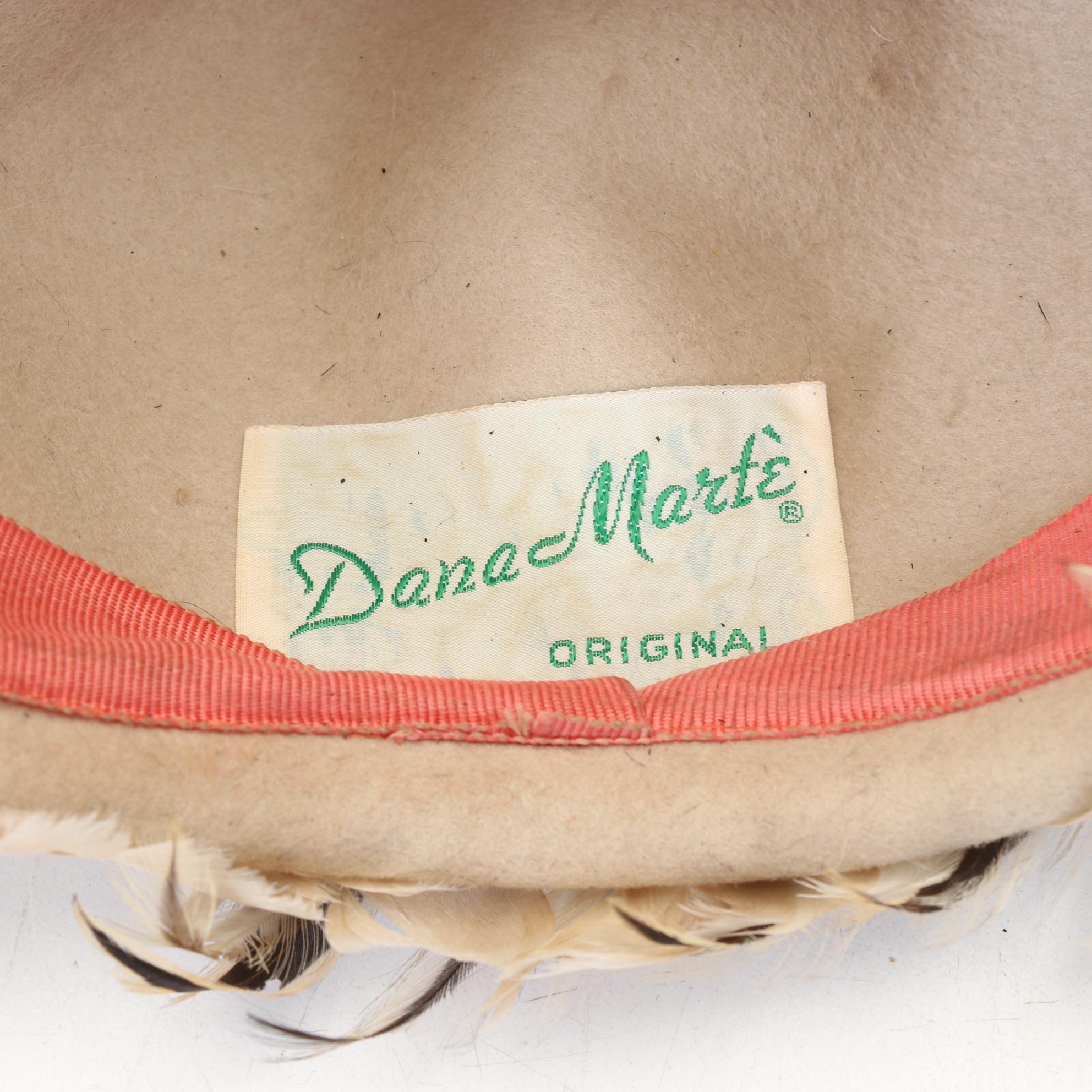 Feathered Hat Collection Features Jack McConnell and Dana Marte Designs, 1930s