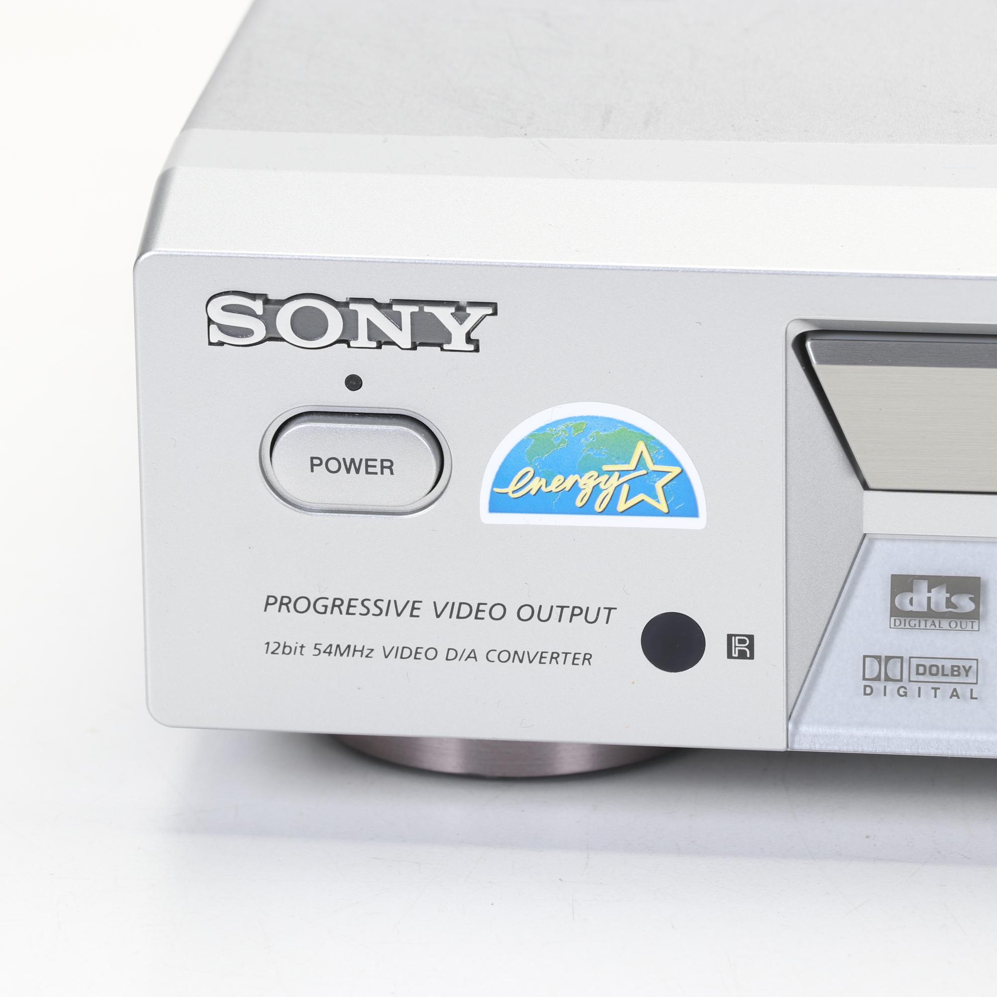 Sony DVD Player, Denon CD Changer, and Pair of NHT Speakers