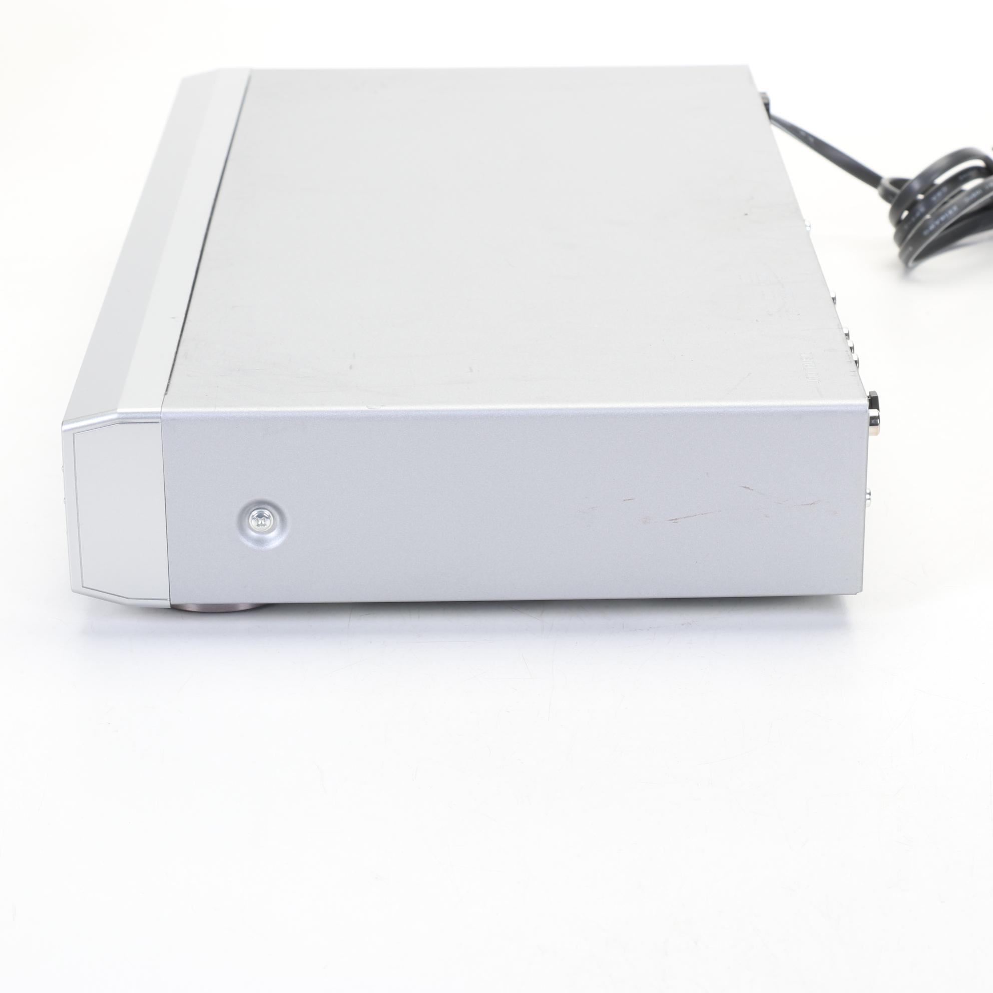 Sony DVD Player, Denon CD Changer, and Pair of NHT Speakers