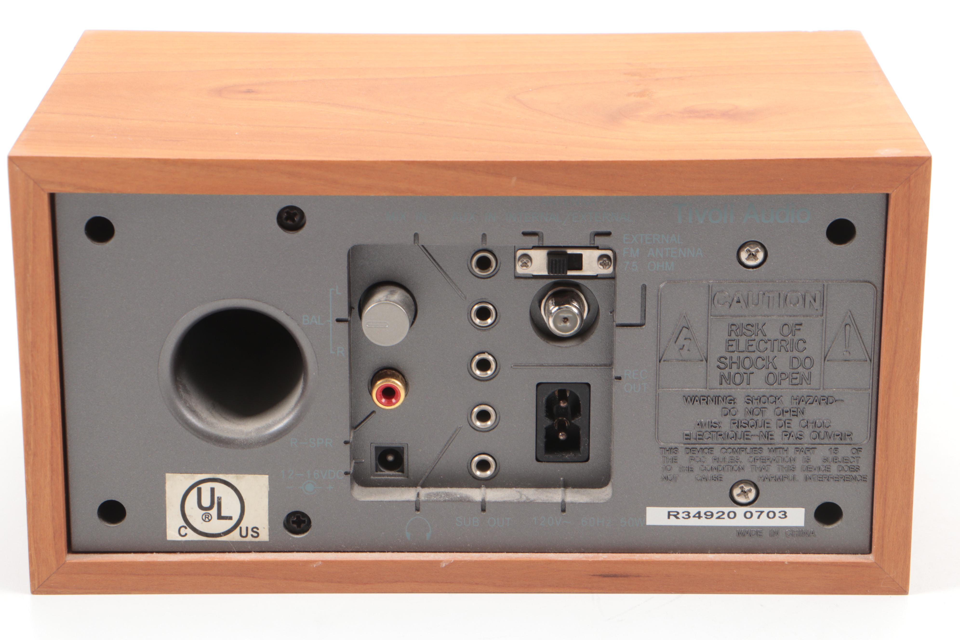 Tivoli Audio Model Two AM/FM Radio Speaker System