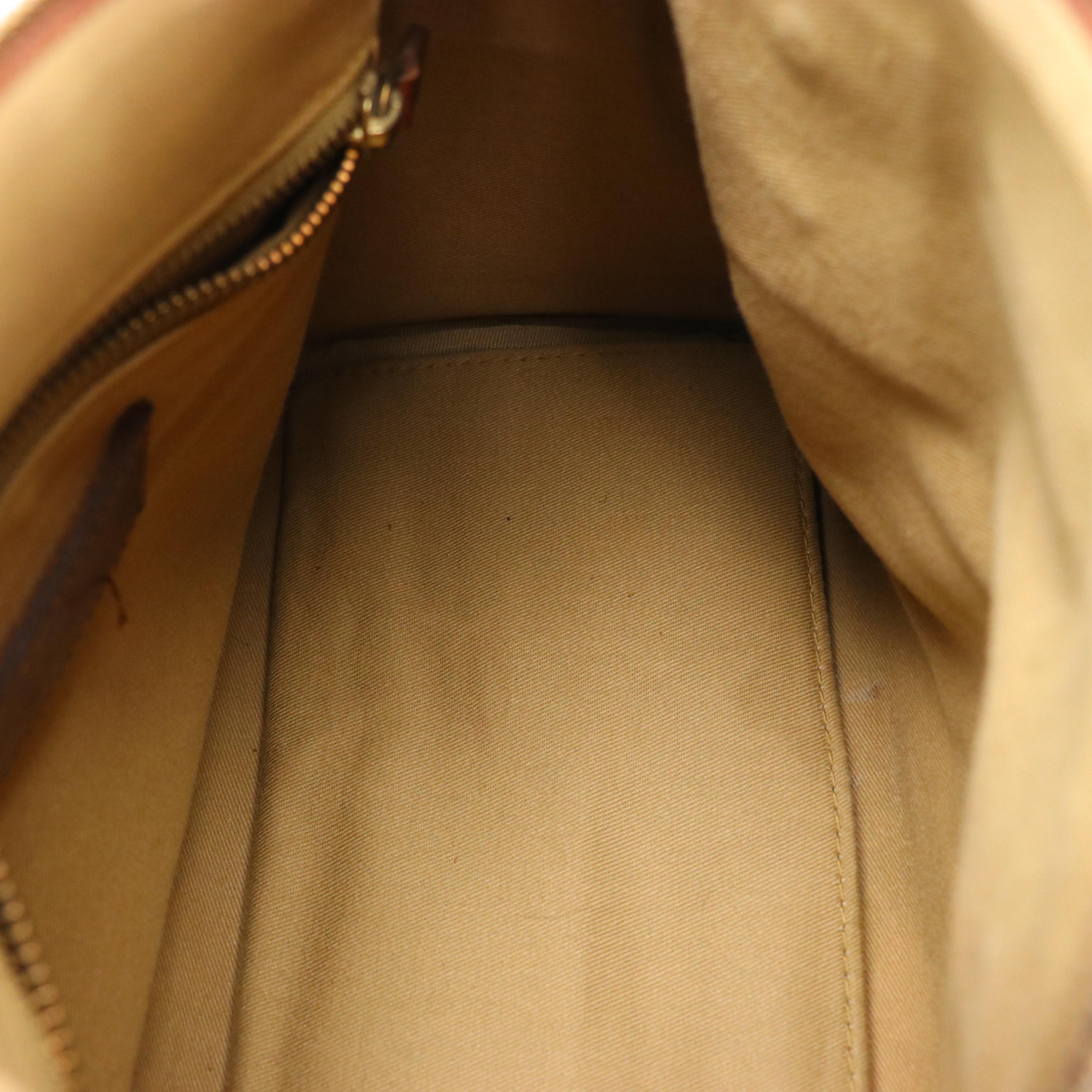 Polo Ralph Lauren Vintage Houndstooth Tartan Coated Canvas Handbag, 1990s