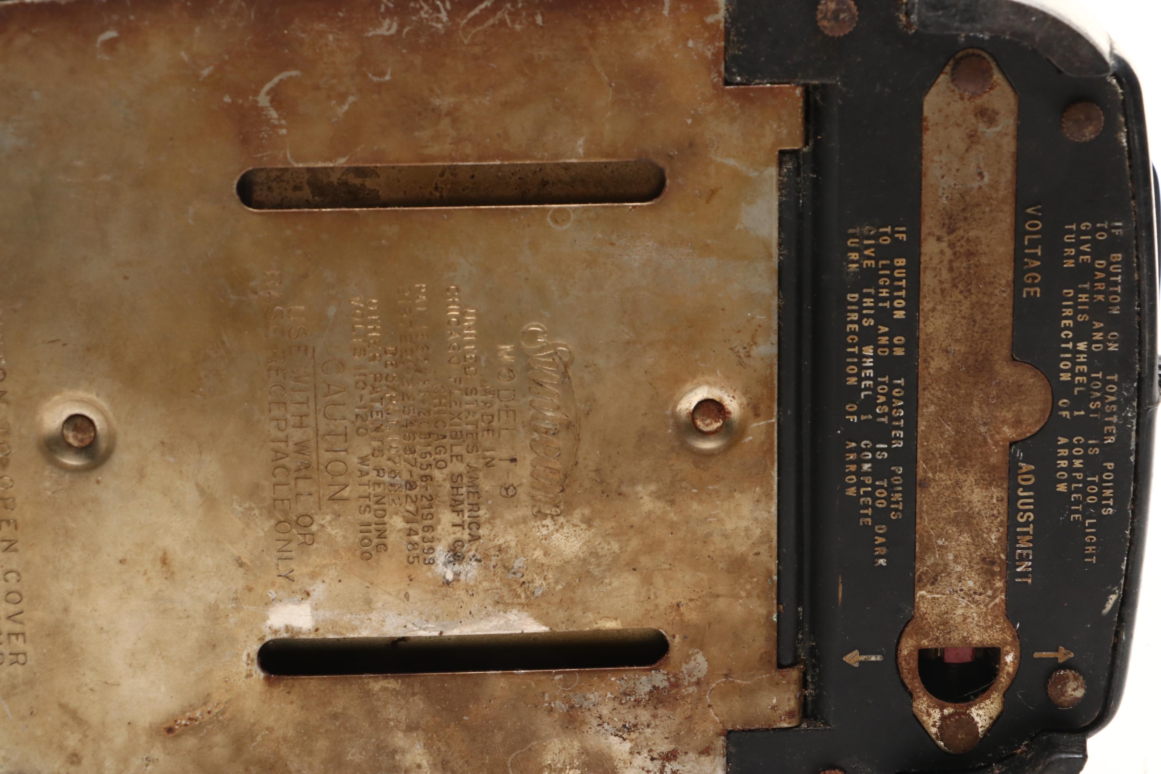 Sunbeam Toaster, Dazey Juicer, Nesco Funnel, and Other Kitchen Gadgets