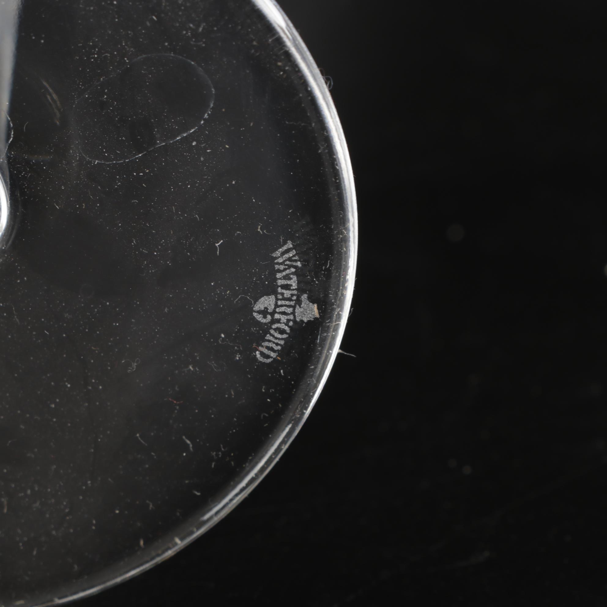 Waterford "Celebration" Crystal Square Stem Champagne Flutes, 2004-2005