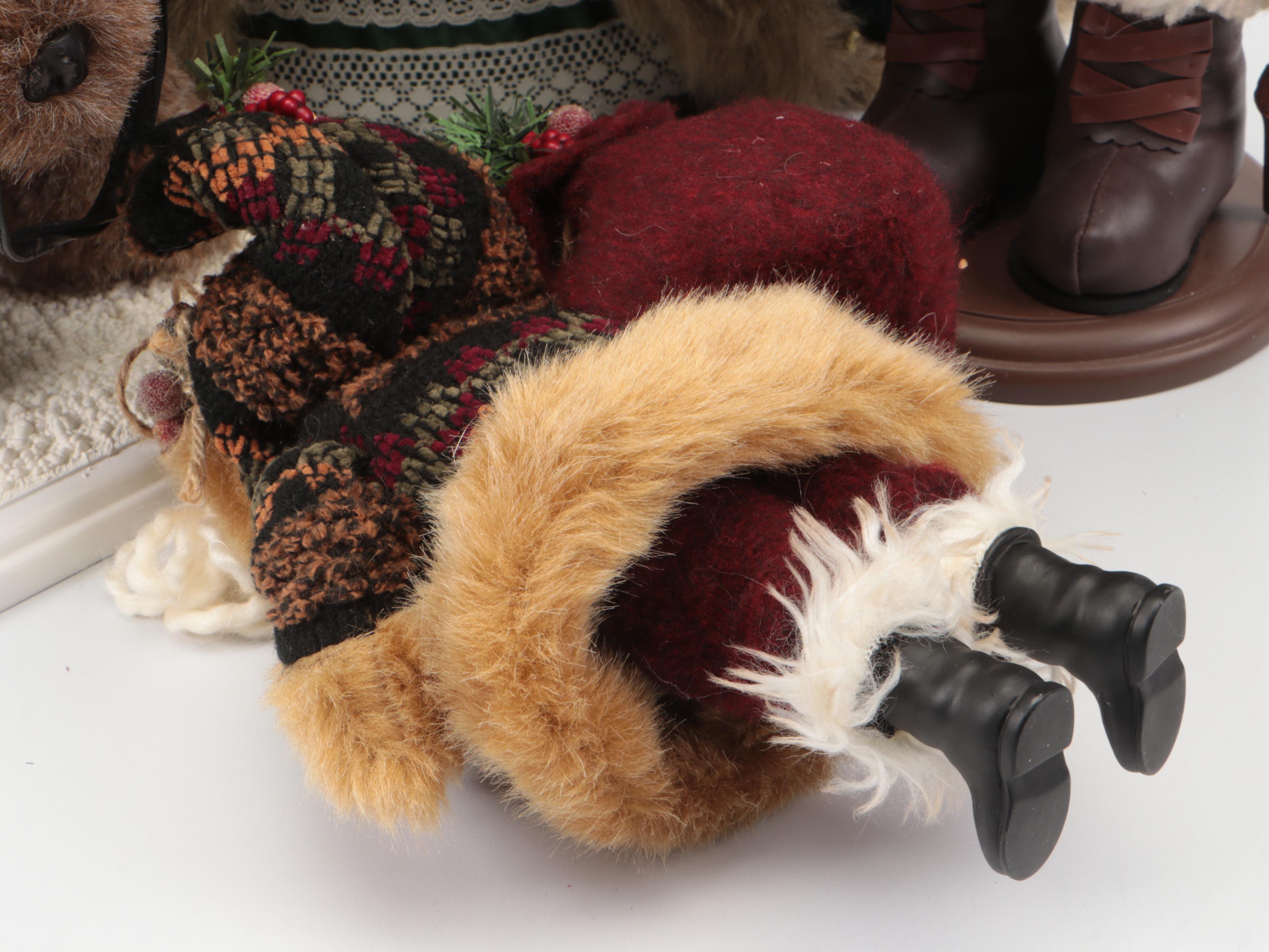 Kathy Sulewski for Papel Giftware "Cabin Creek" and More Santa Figurines