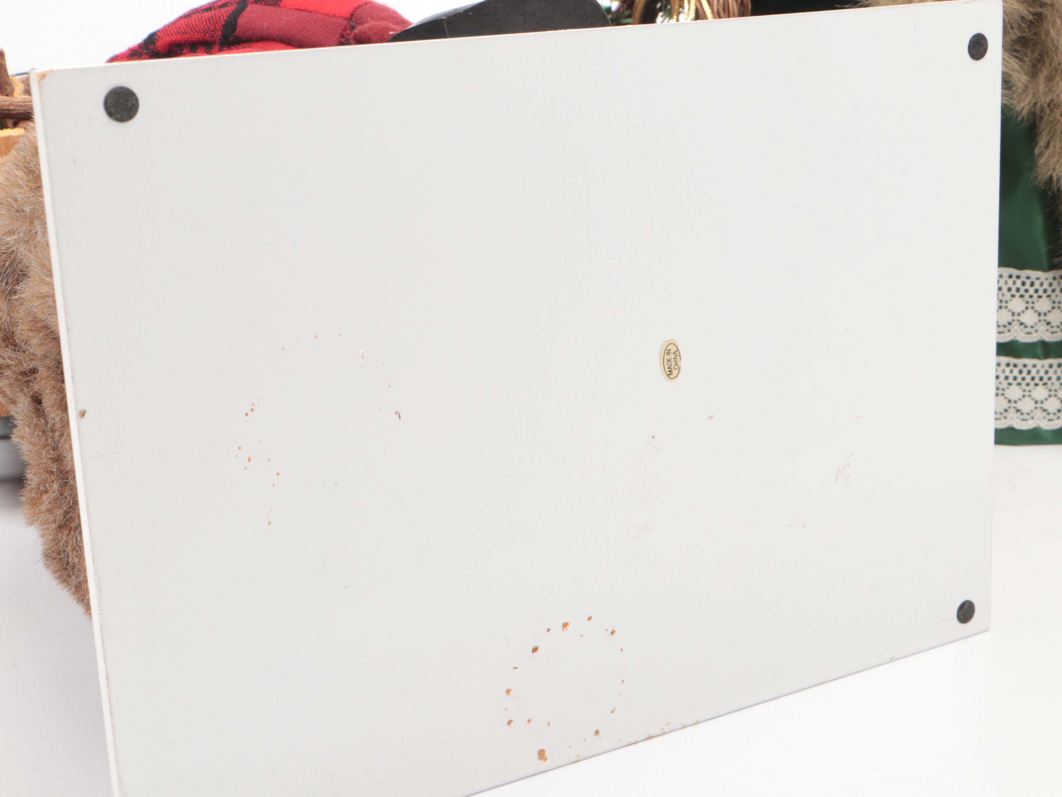 Kathy Sulewski for Papel Giftware "Cabin Creek" and More Santa Figurines