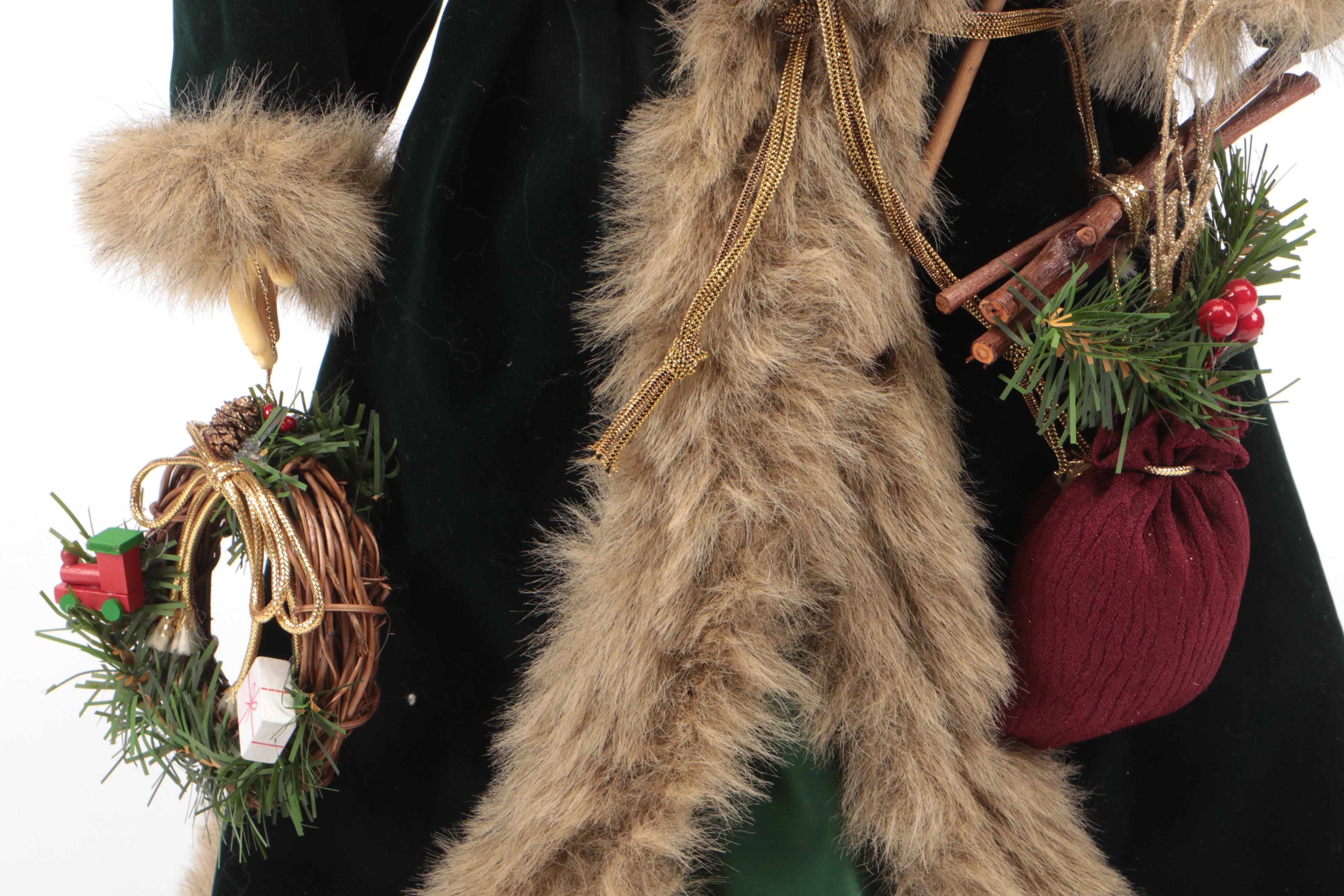 Kathy Sulewski for Papel Giftware "Cabin Creek" and More Santa Figurines