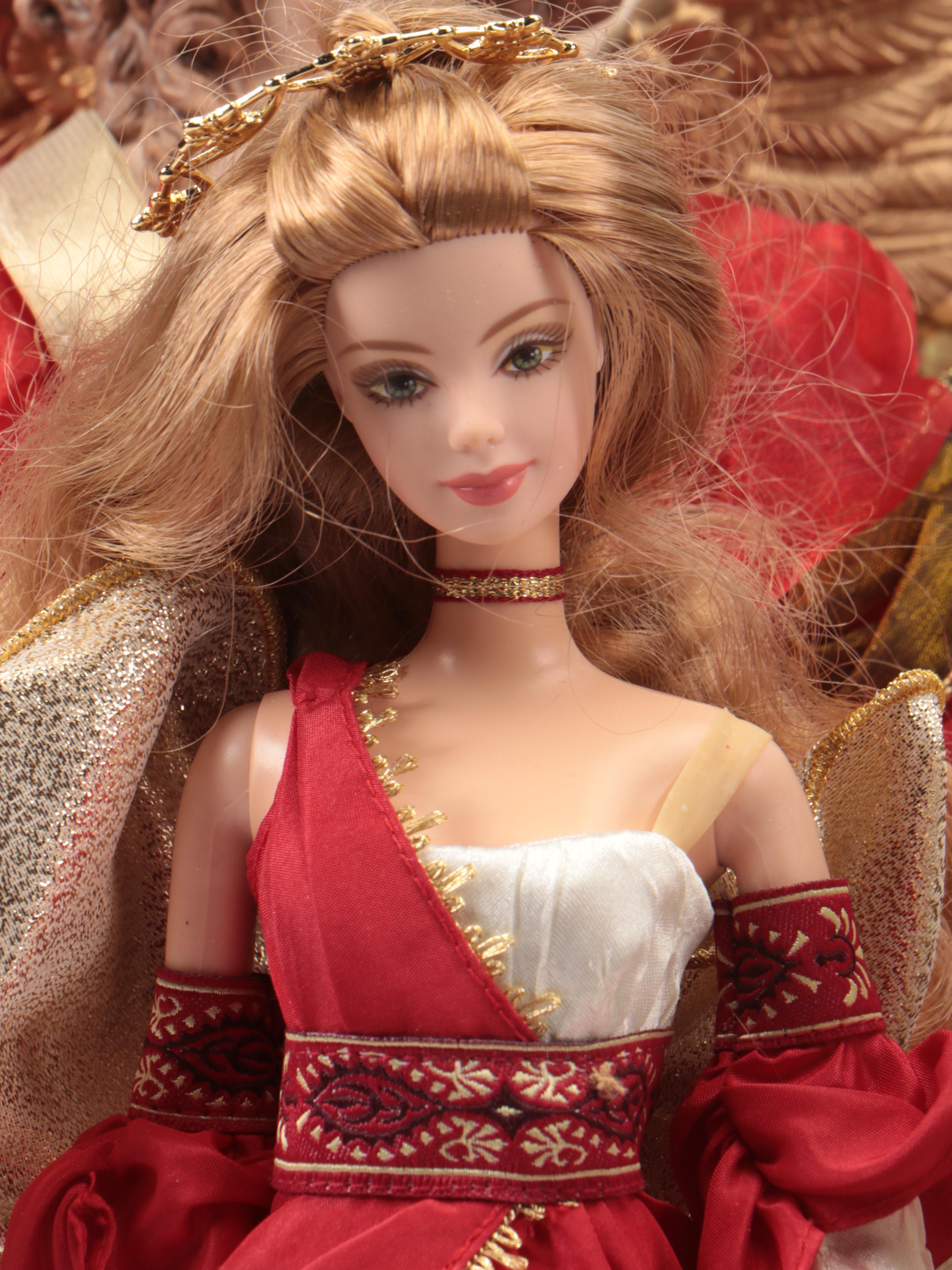 Barbie "Holiday Angel" Doll with Angel Christmas Tree Toppers