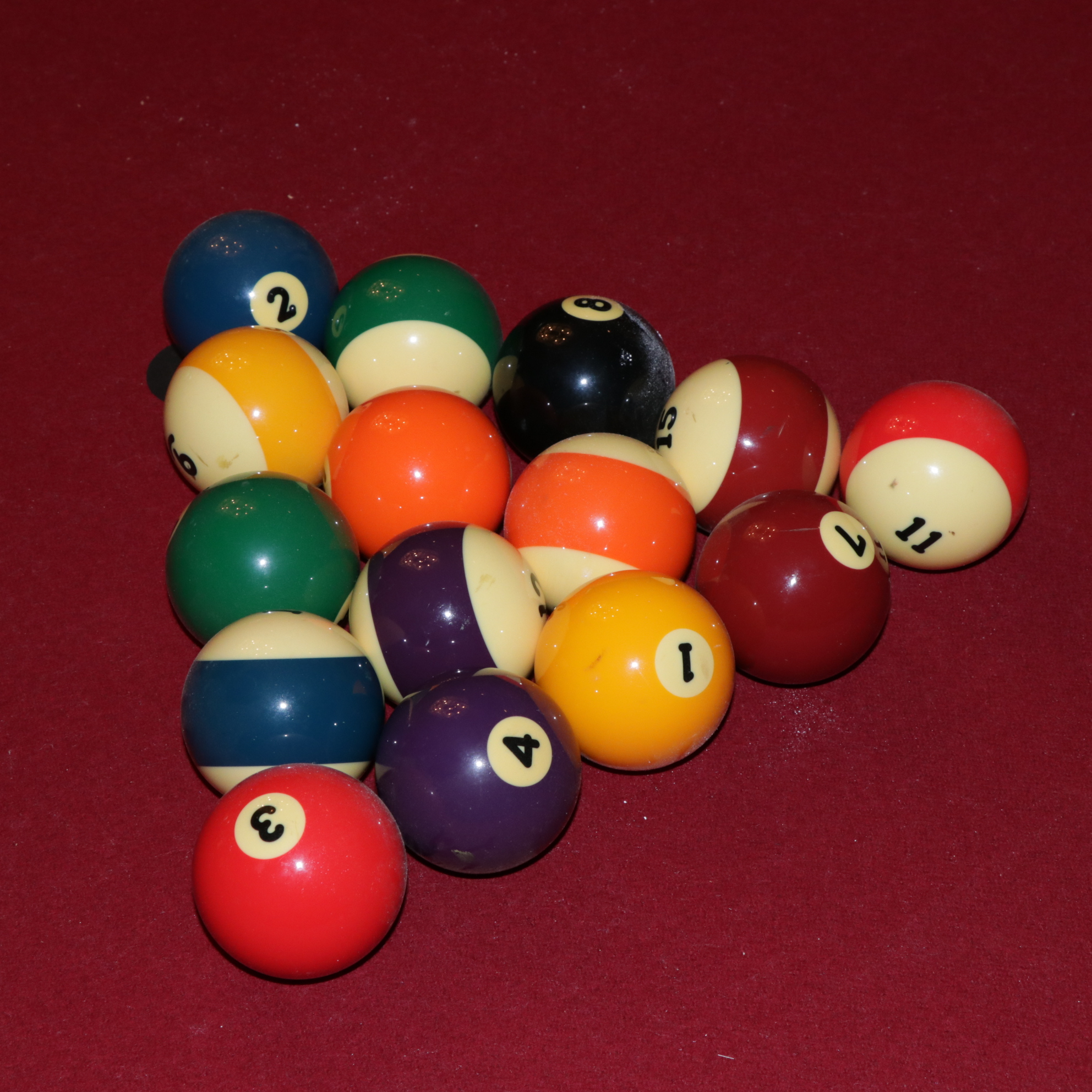 French Provincial Style Oak Pool Table