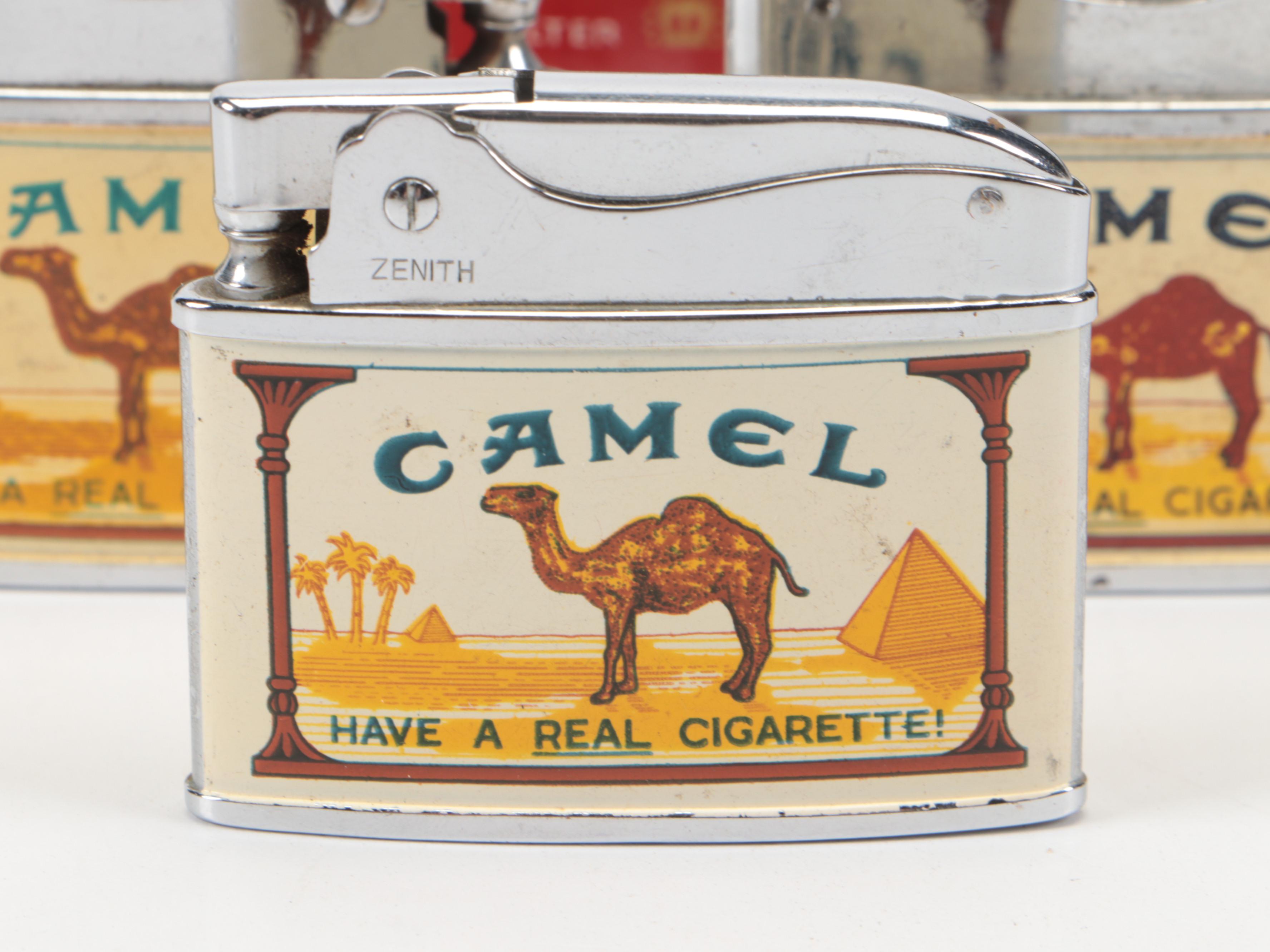 Penguin Guam Enameled Lighter with Other Enamel Licensed Cigarette Lighters