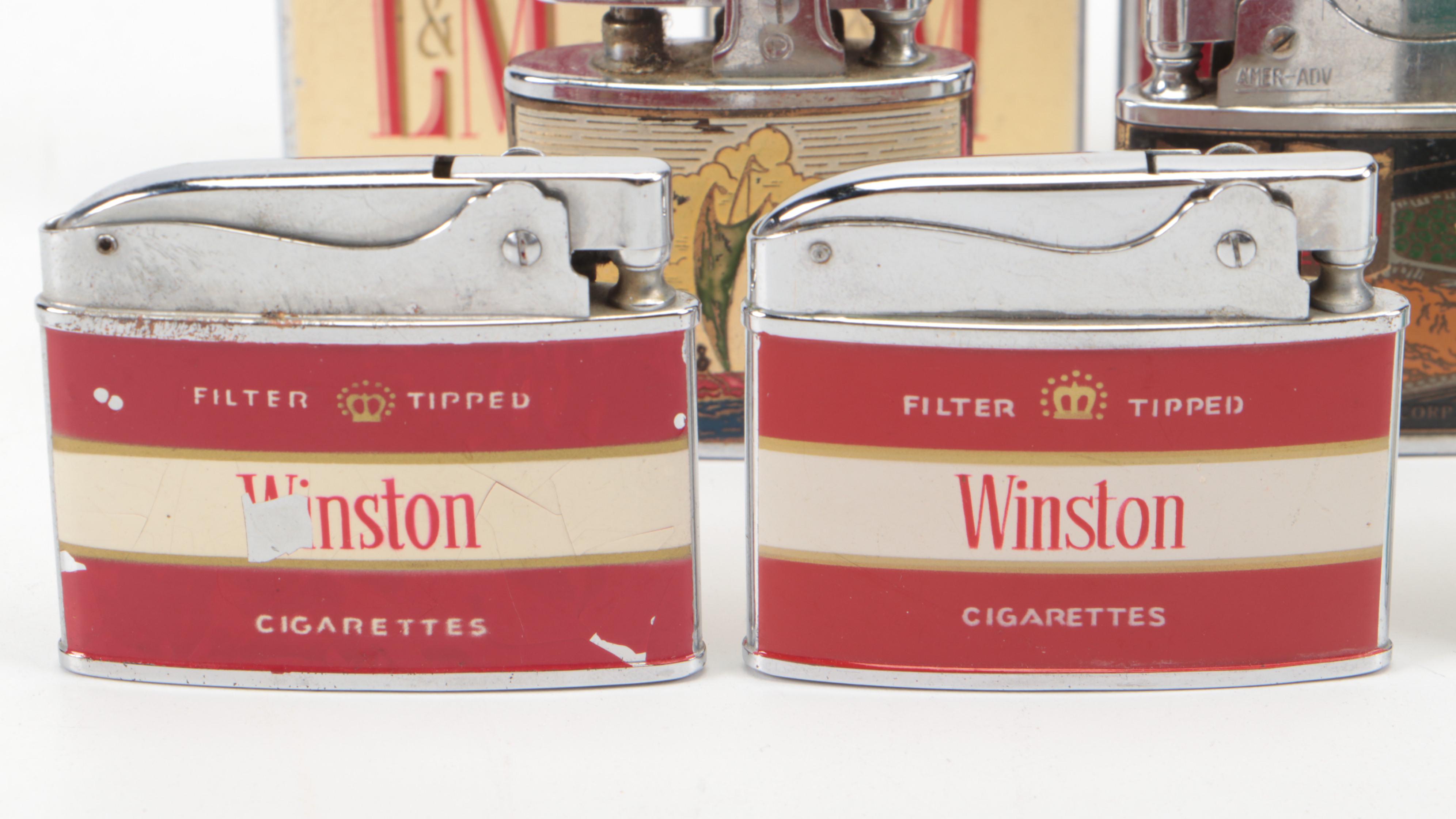 Penguin Guam Enameled Lighter with Other Enamel Licensed Cigarette Lighters