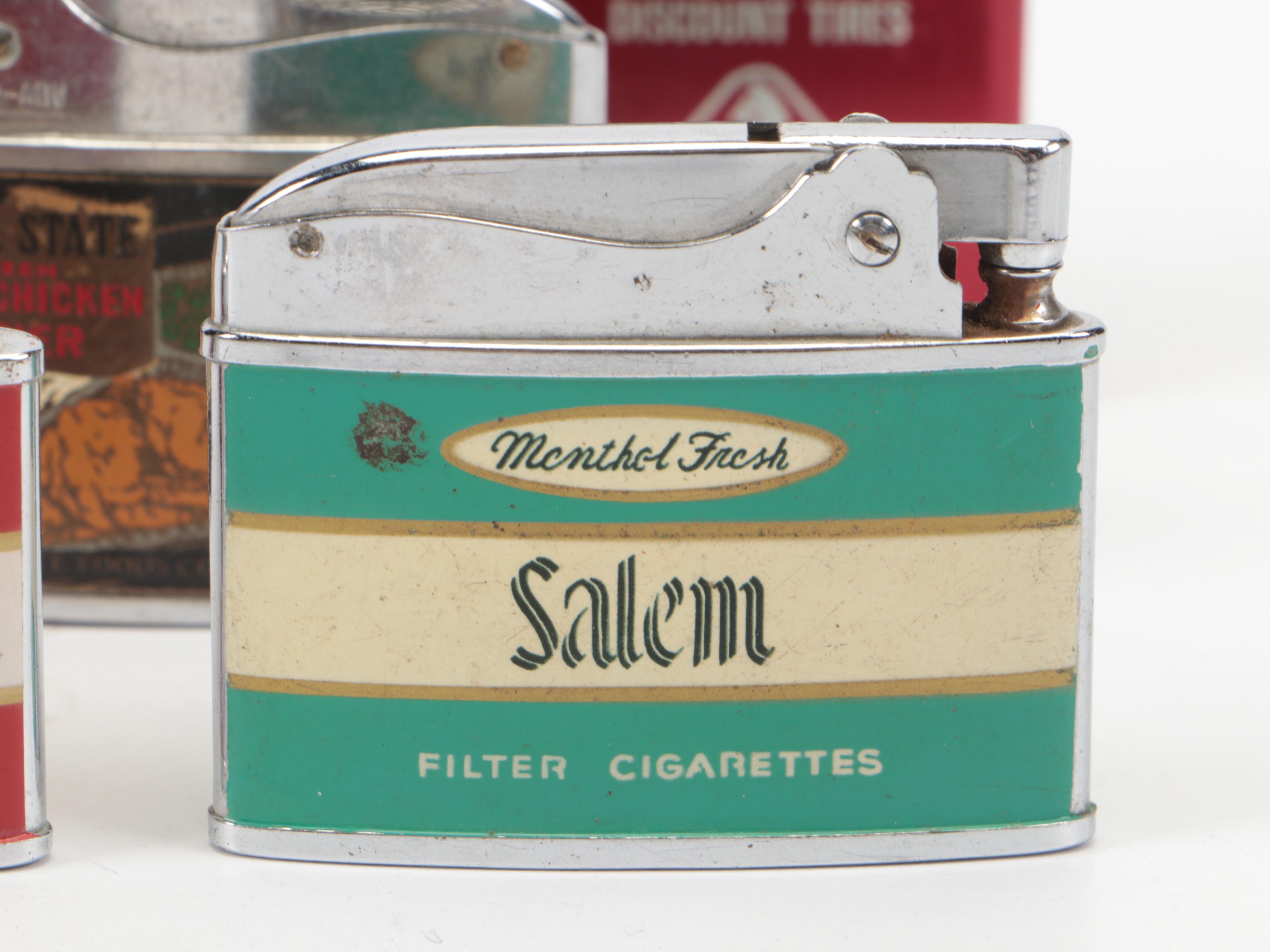 Penguin Guam Enameled Lighter with Other Enamel Licensed Cigarette Lighters