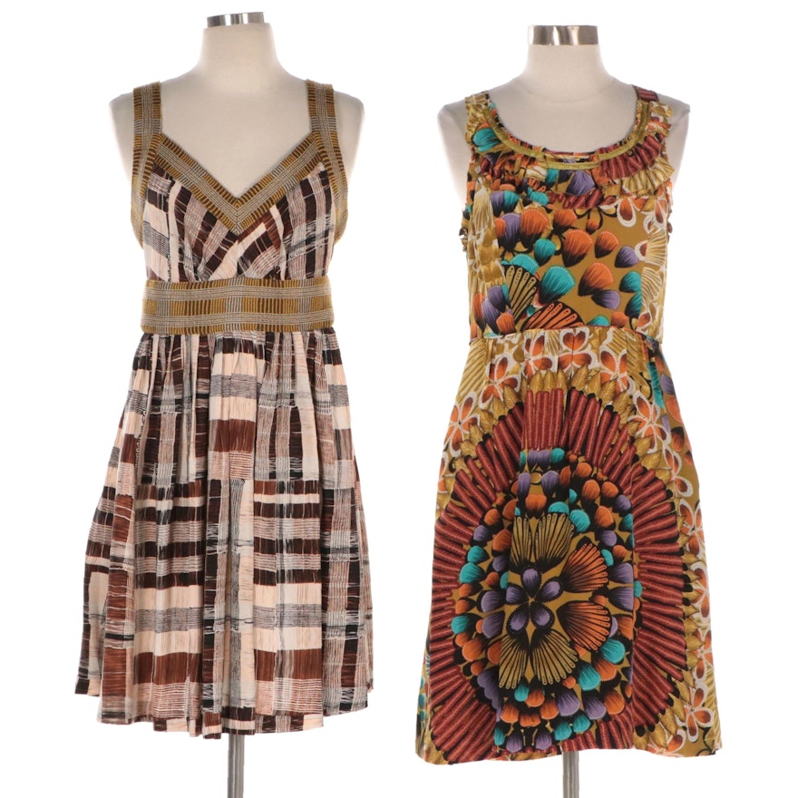 Edmé and Esyllte, and Plenty by Tracy Reese Multicolor Patterned Dresses