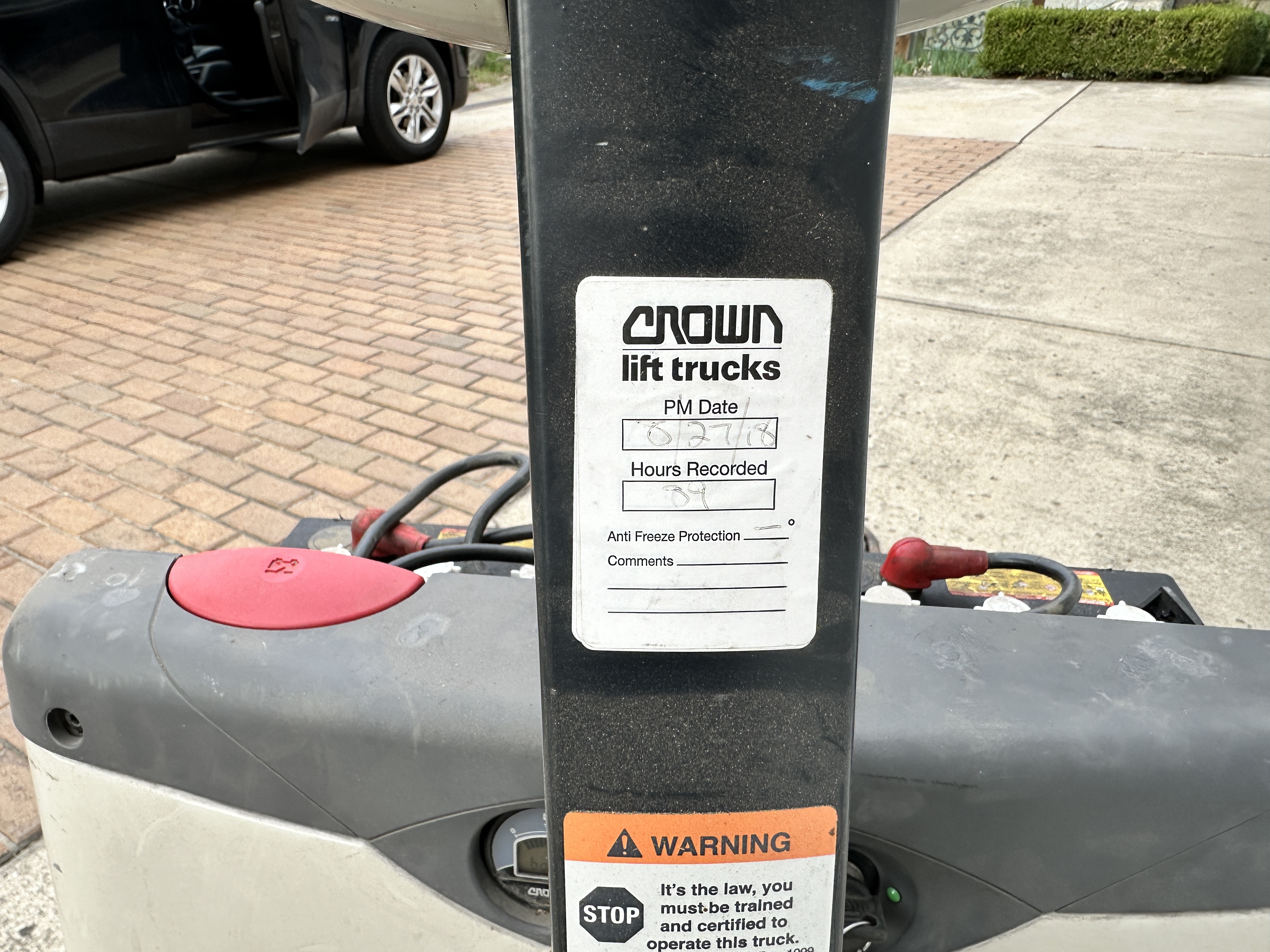 Crown Lift Trucks WP3035-45 Electric Pallet Jack