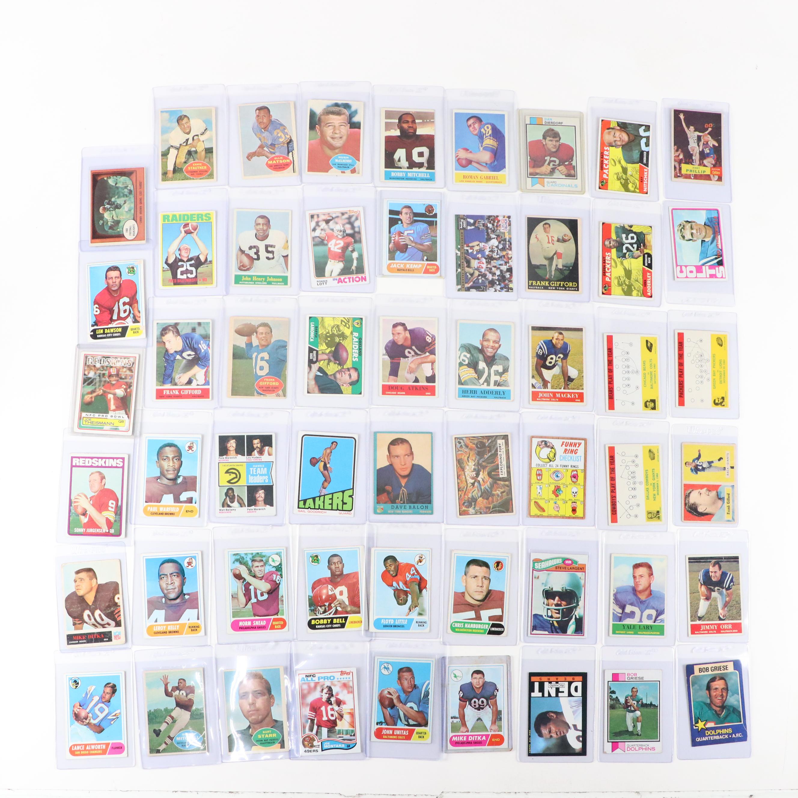 Topps with Other Sports Cards Featuring Steve Largent Rookie and More