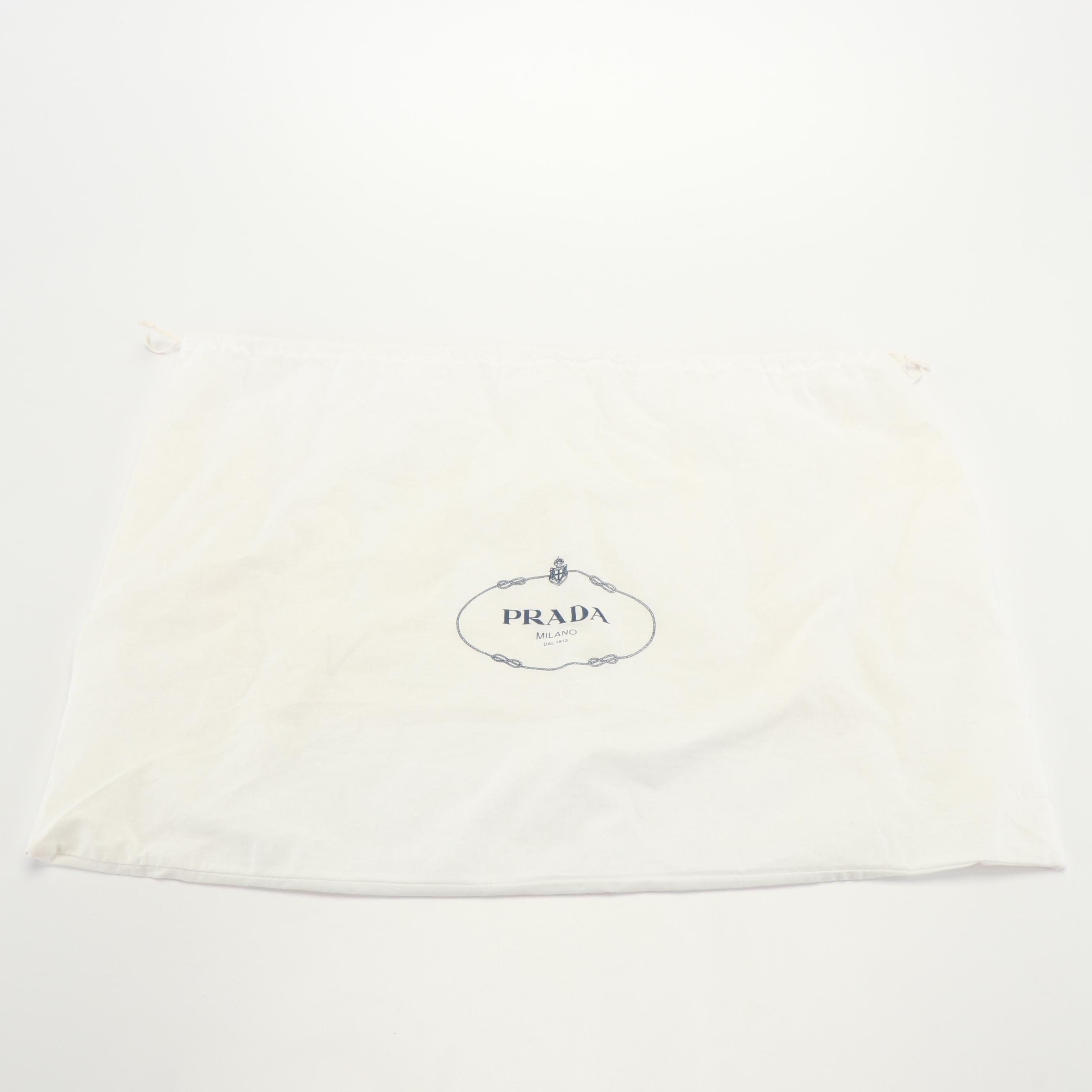 Prada Canapa Logo Tote Bag in Pink Canvas