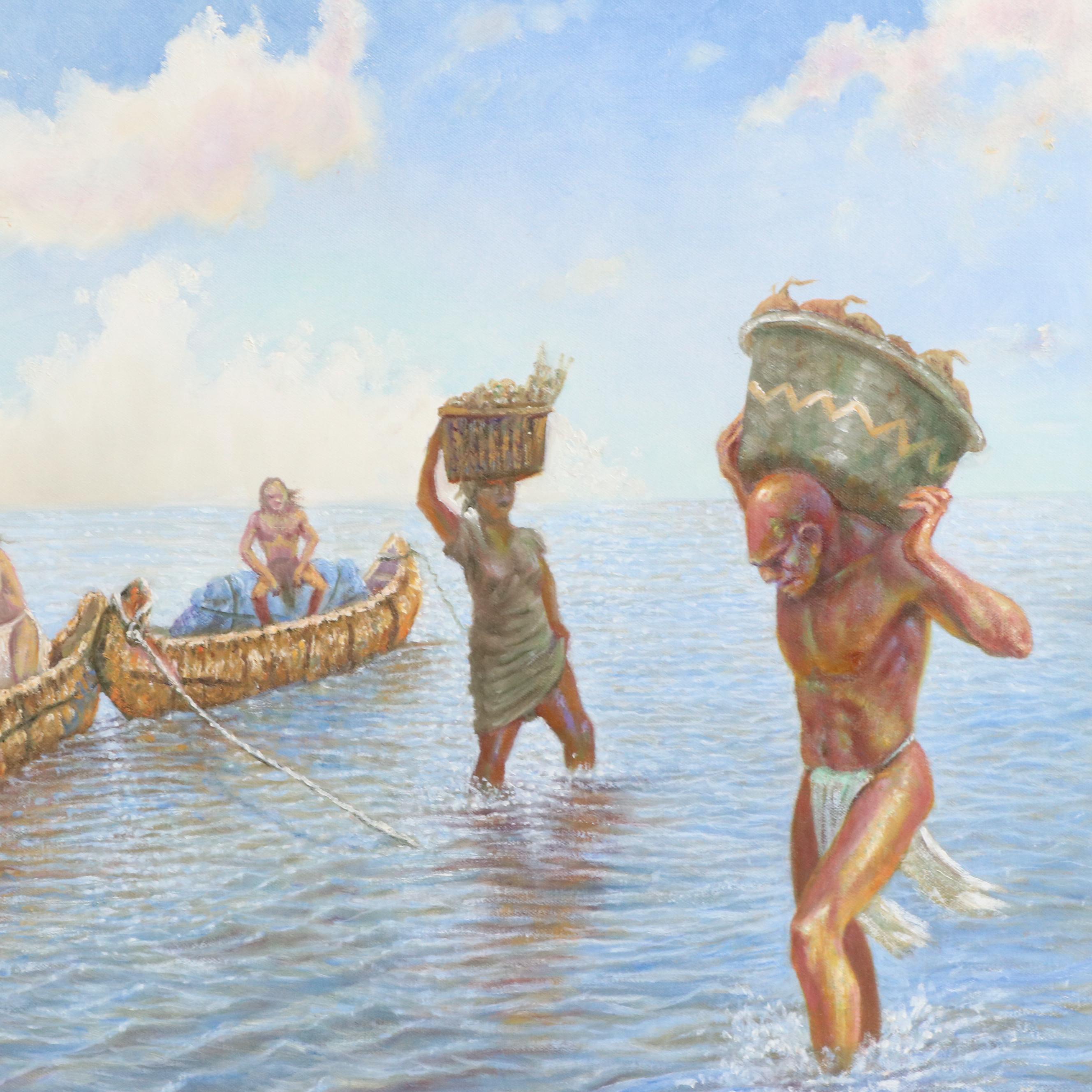 Gregory Perillo Western Genre Oil Painting, 21st Century