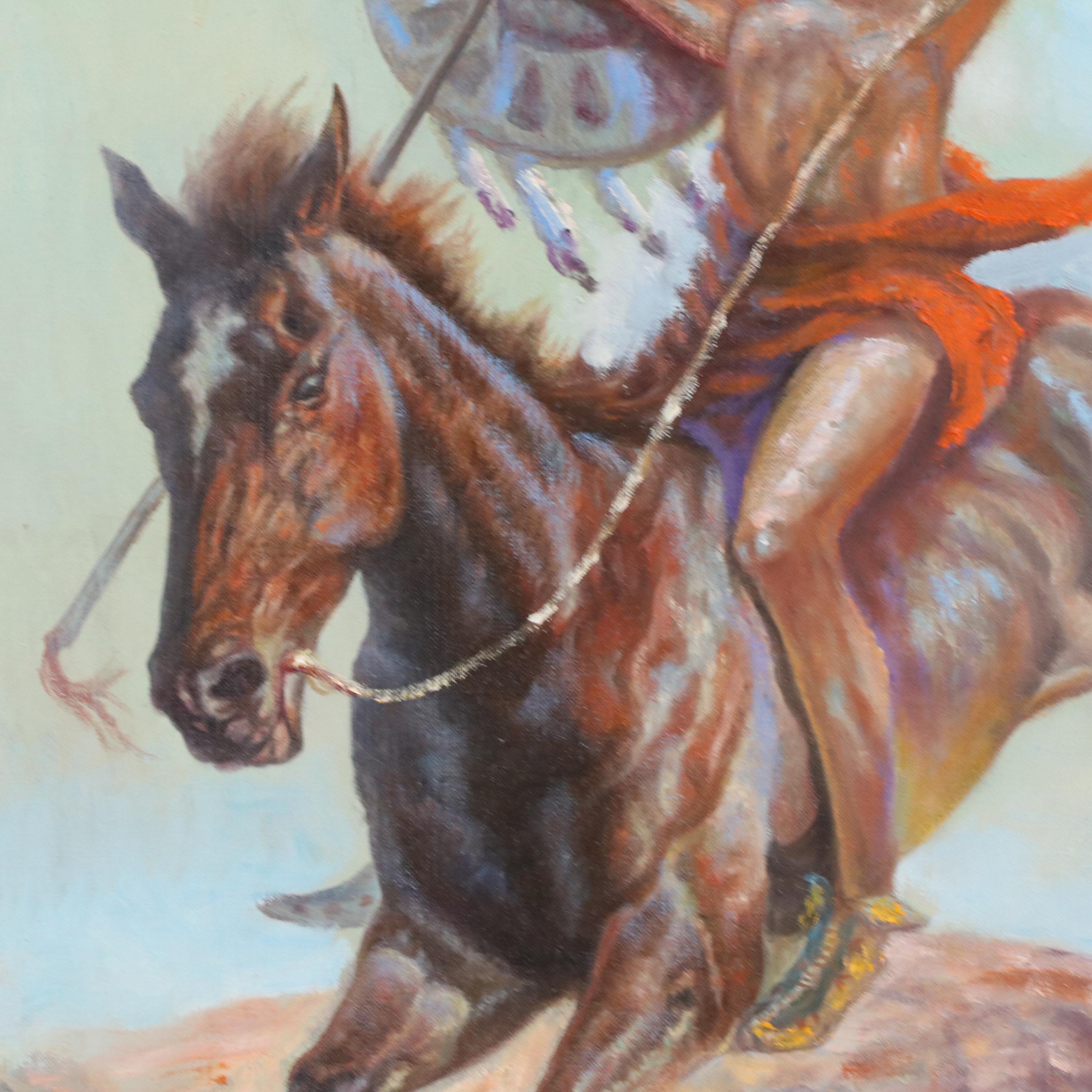 Gregory Perillo Western Genre Oil Painting, 21st Century