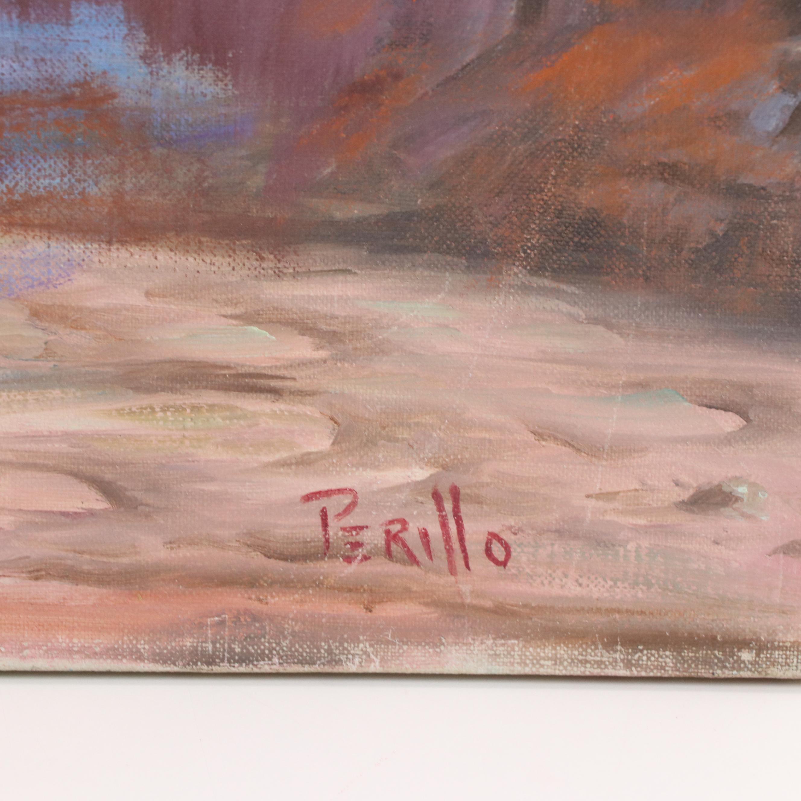 Gregory Perillo Western Genre Oil Painting, 21st Century