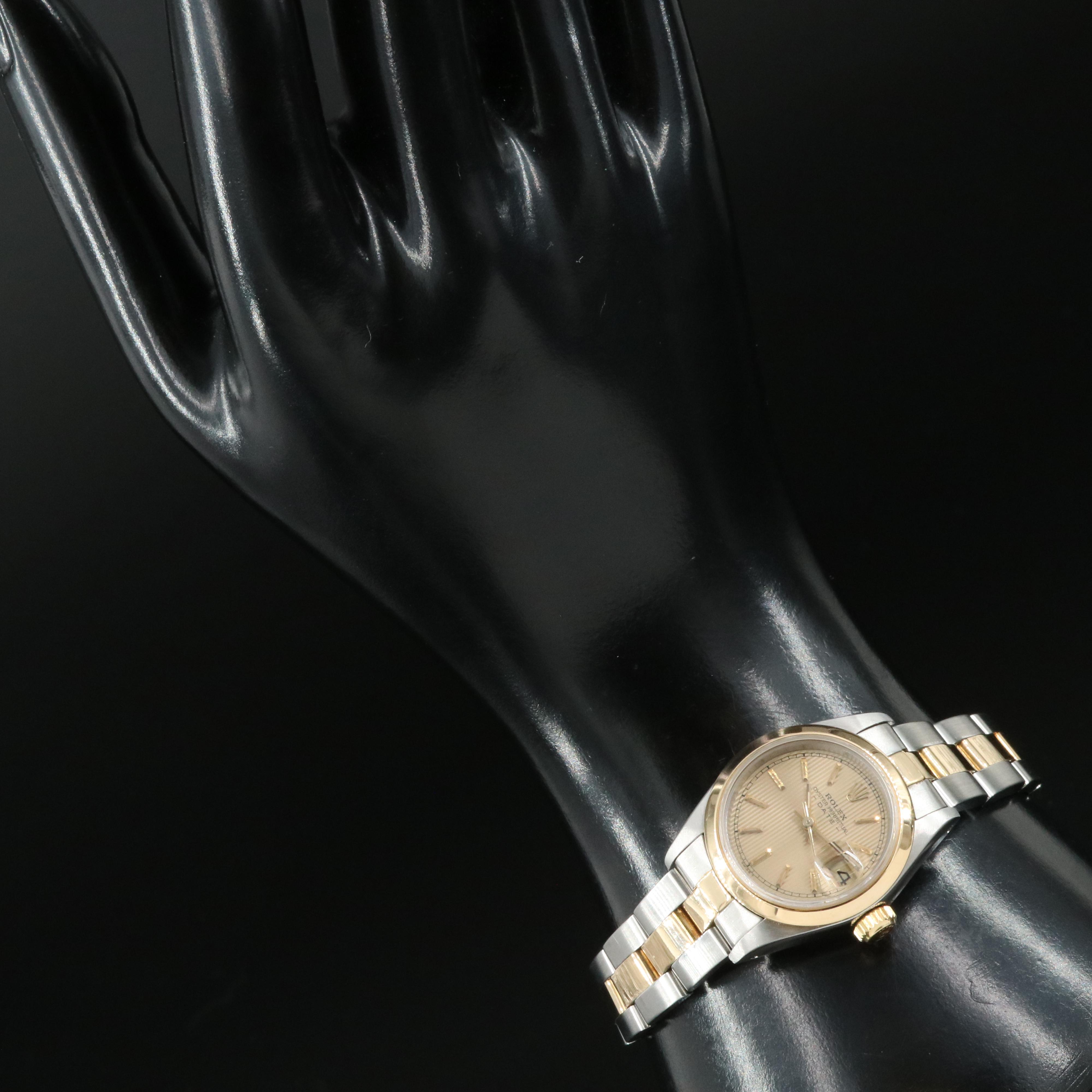 1985 Rolex Two-Tone Datejust Automatic Watch