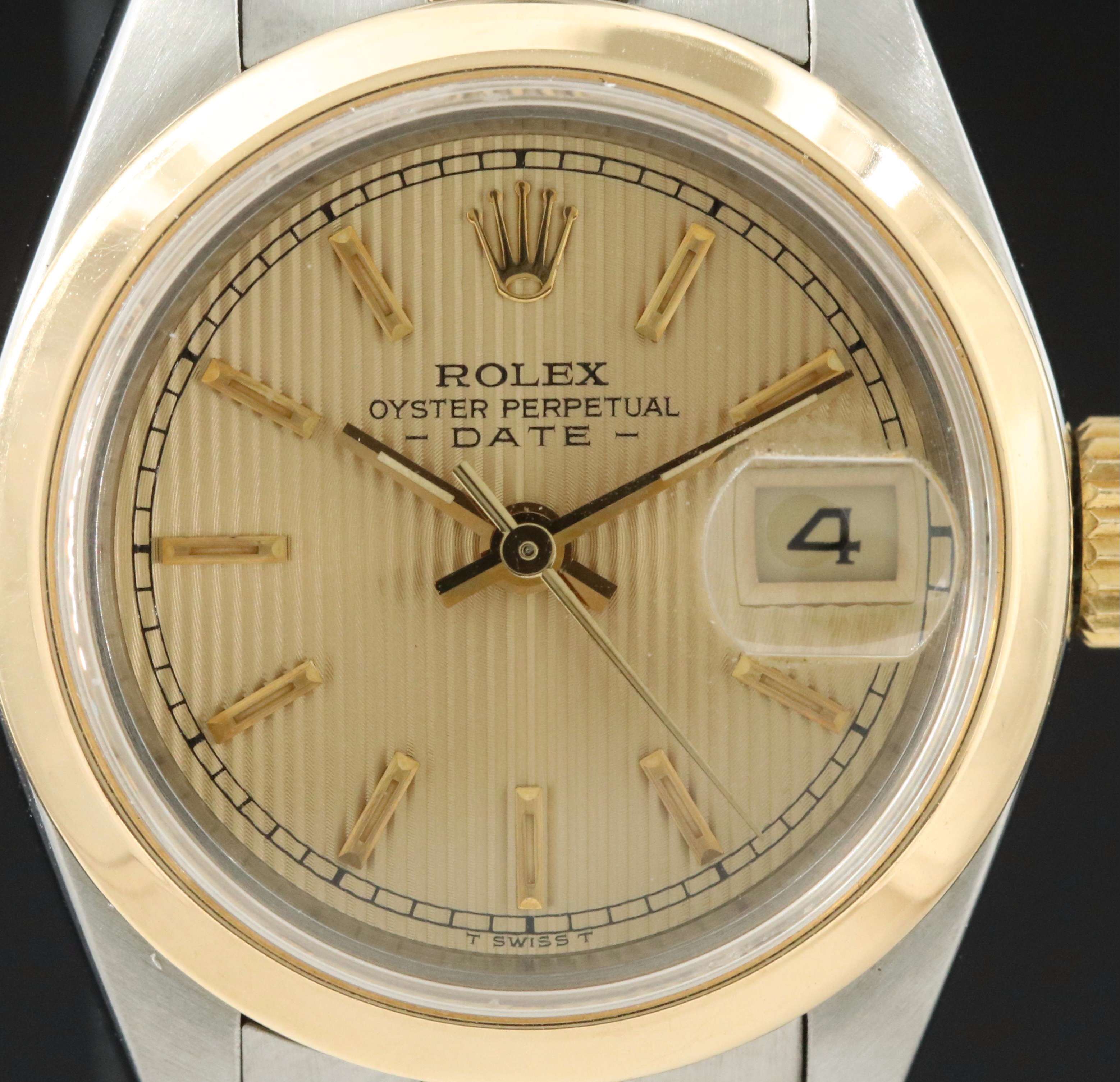 1985 Rolex Two-Tone Datejust Automatic Watch