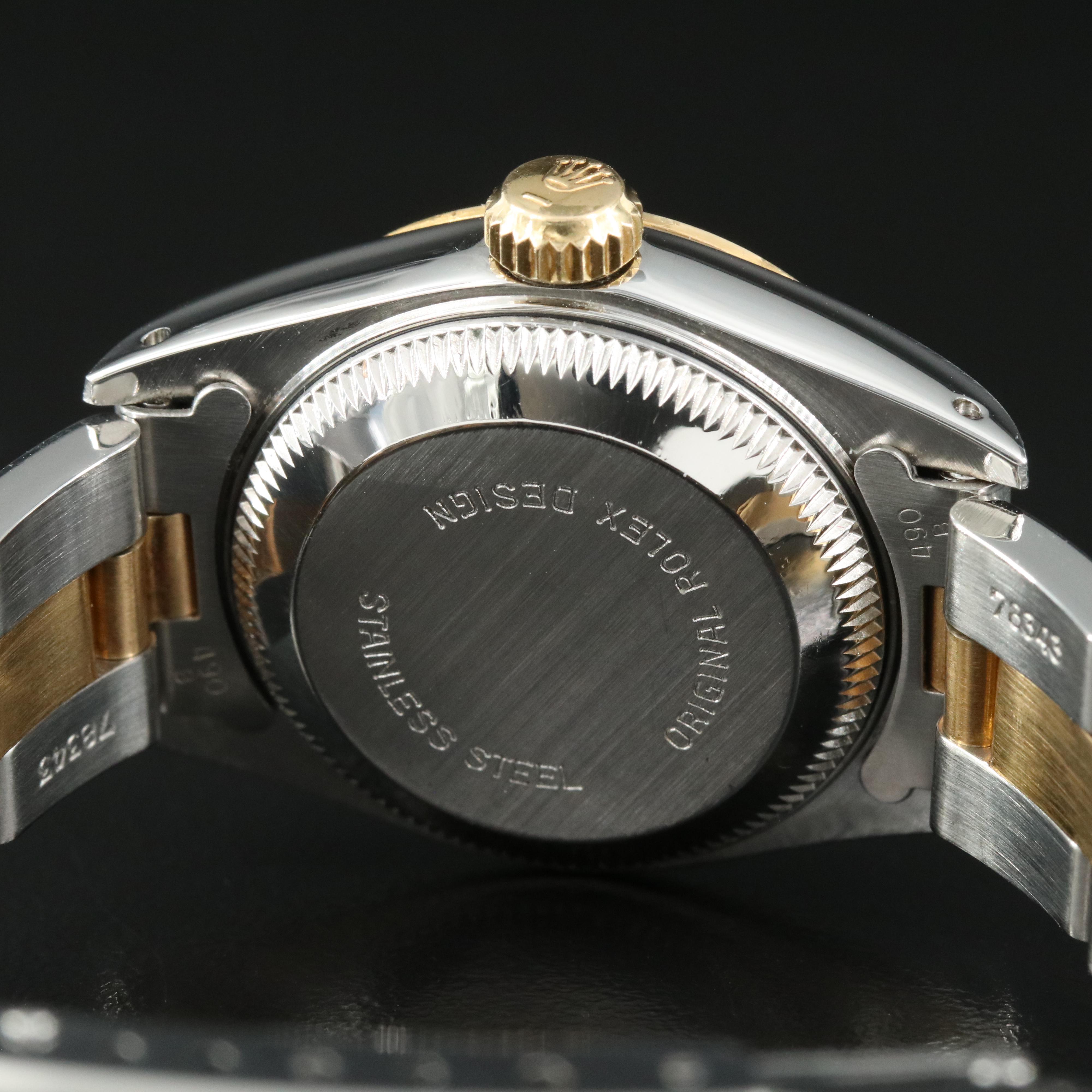1985 Rolex Two-Tone Datejust Automatic Watch