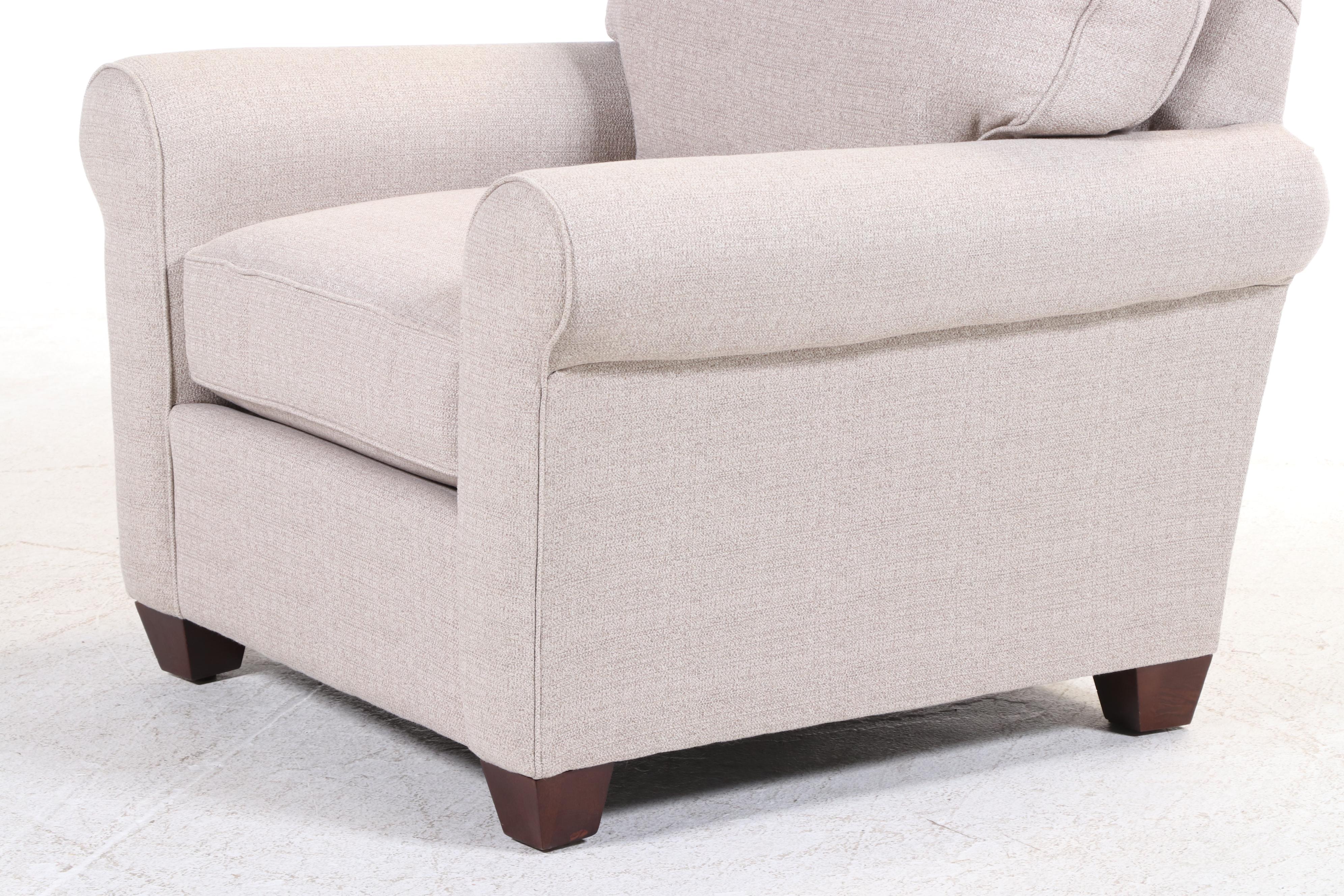 Bassett Custom-Upholstered Easy Armchair