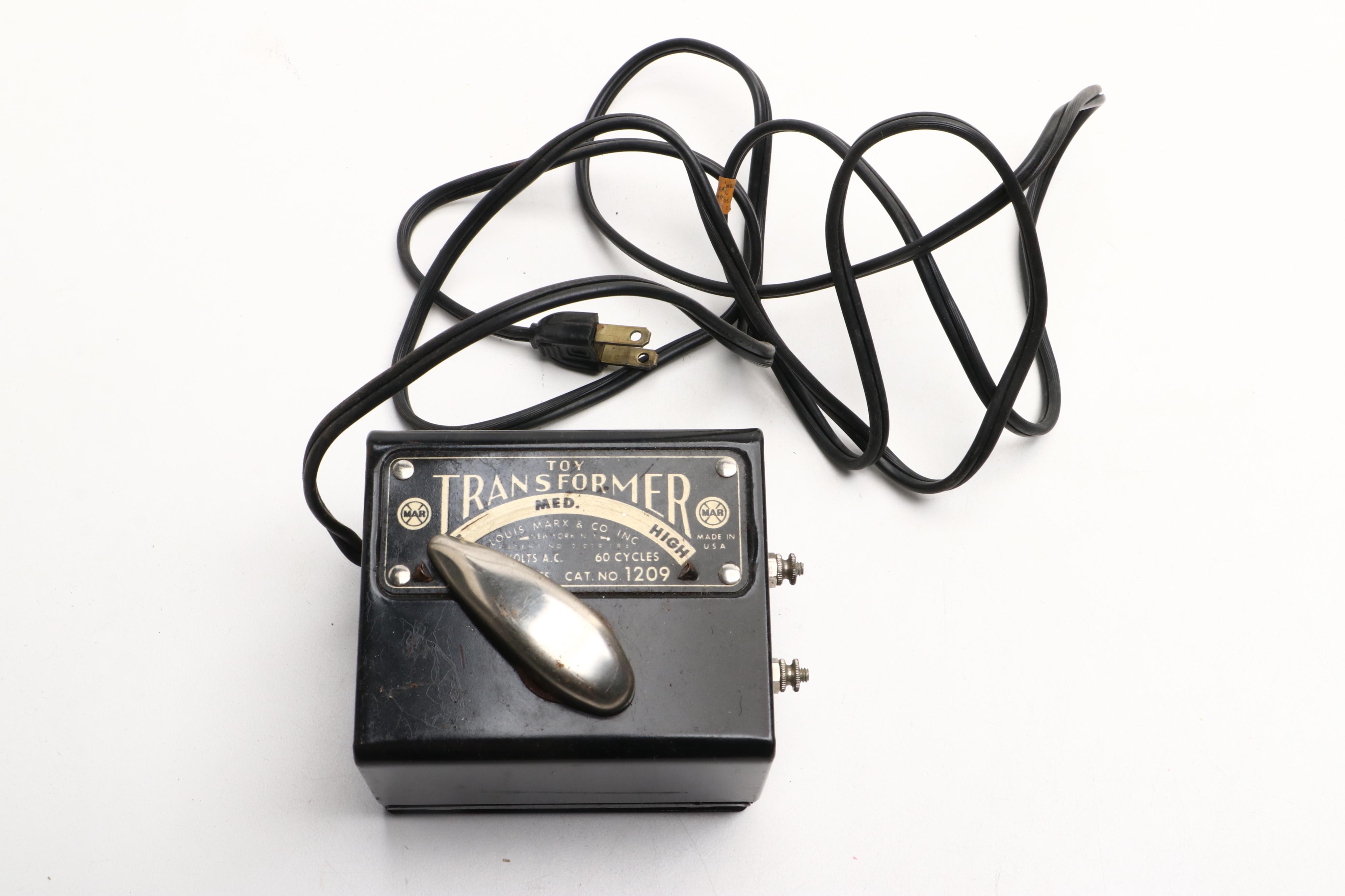 Marx O Gauge Electric Train Set, Mid to Late 20th Century