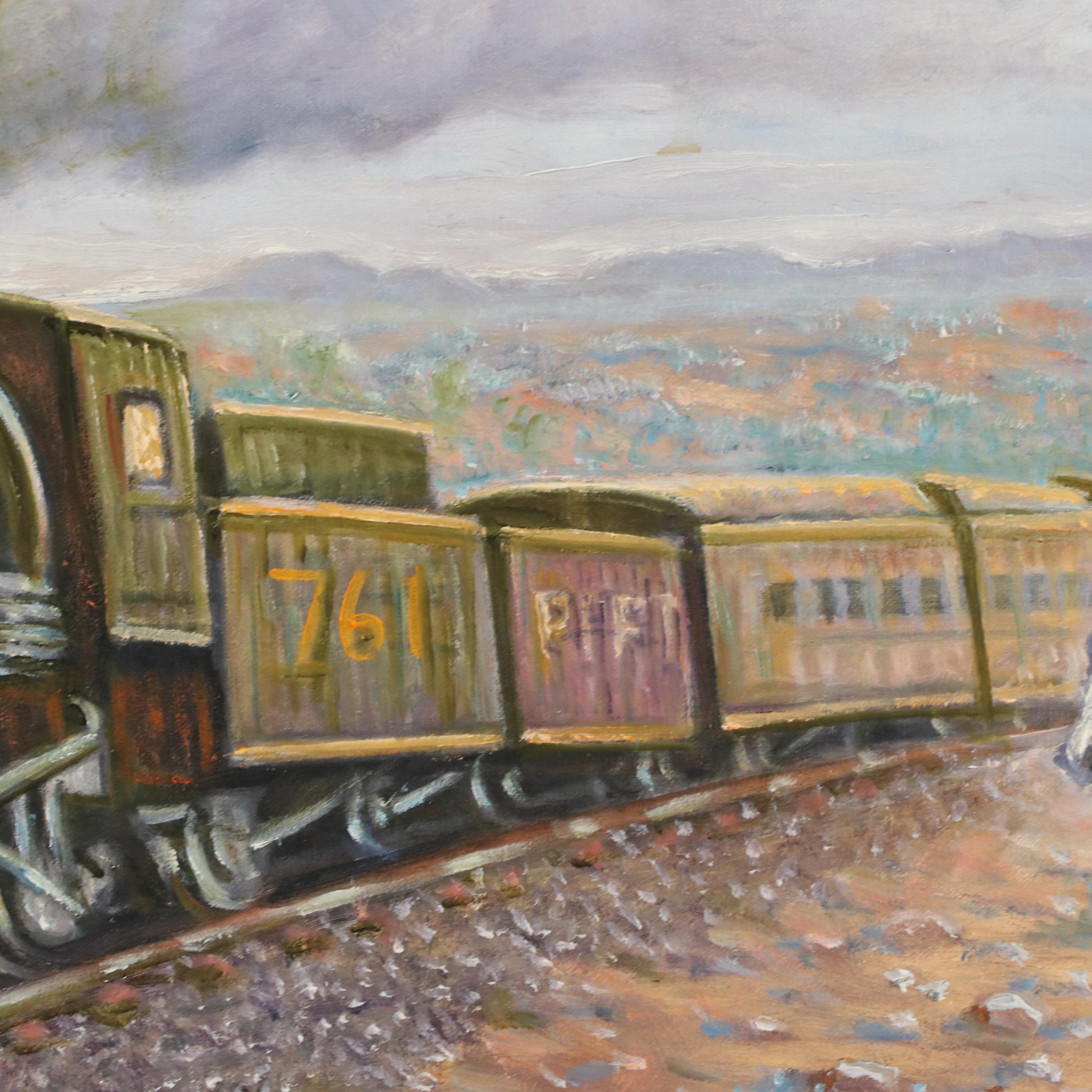 Gregory Perillo Western Genre Oil Painting, 21st Century