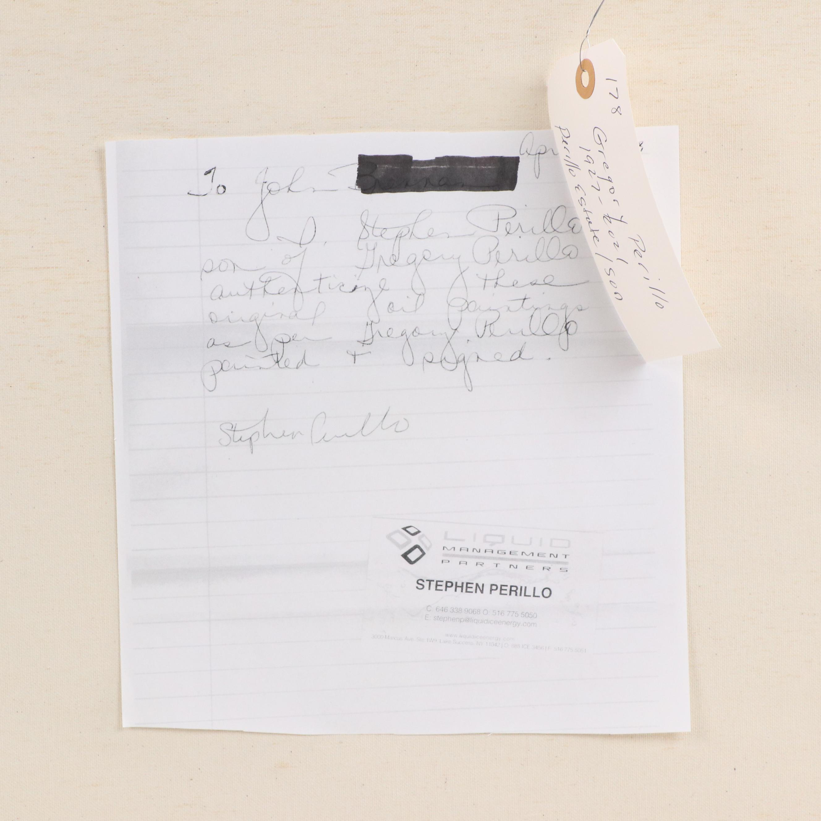 Gregory Perillo Western Genre Oil Painting, 21st Century