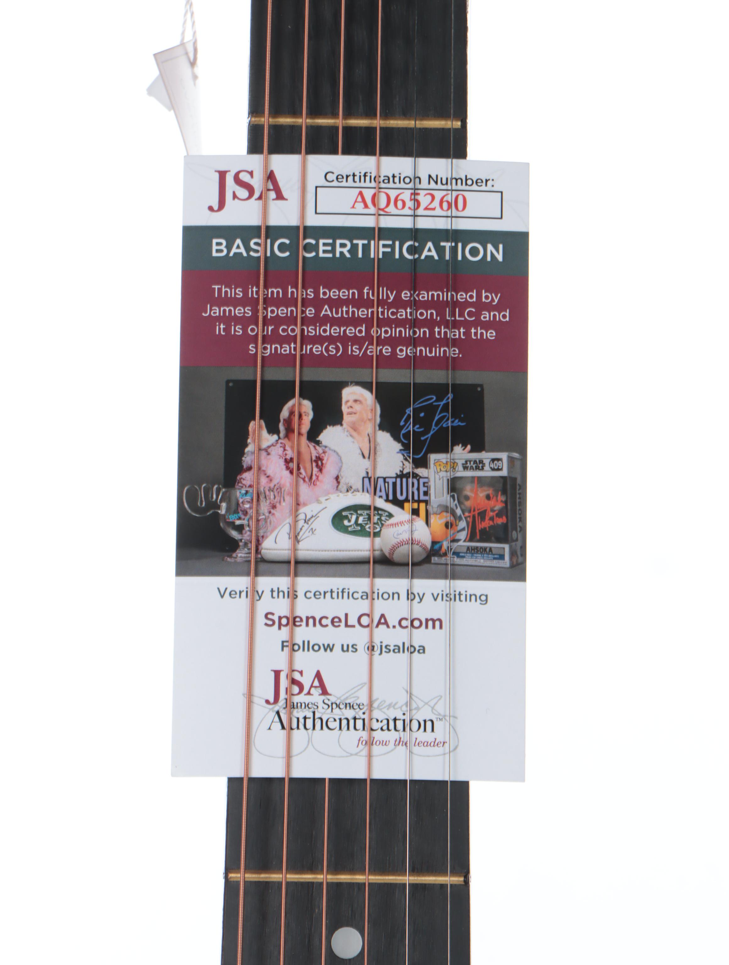 Taylor Swift Signed Ashthorpe Acoustic Guitar