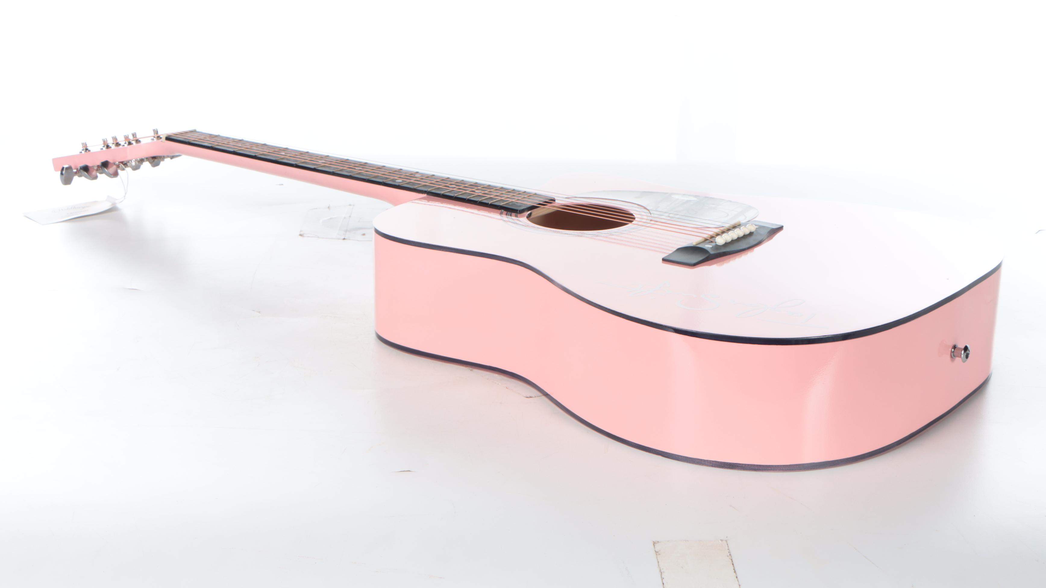 Taylor Swift Signed Ashthorpe Acoustic Guitar