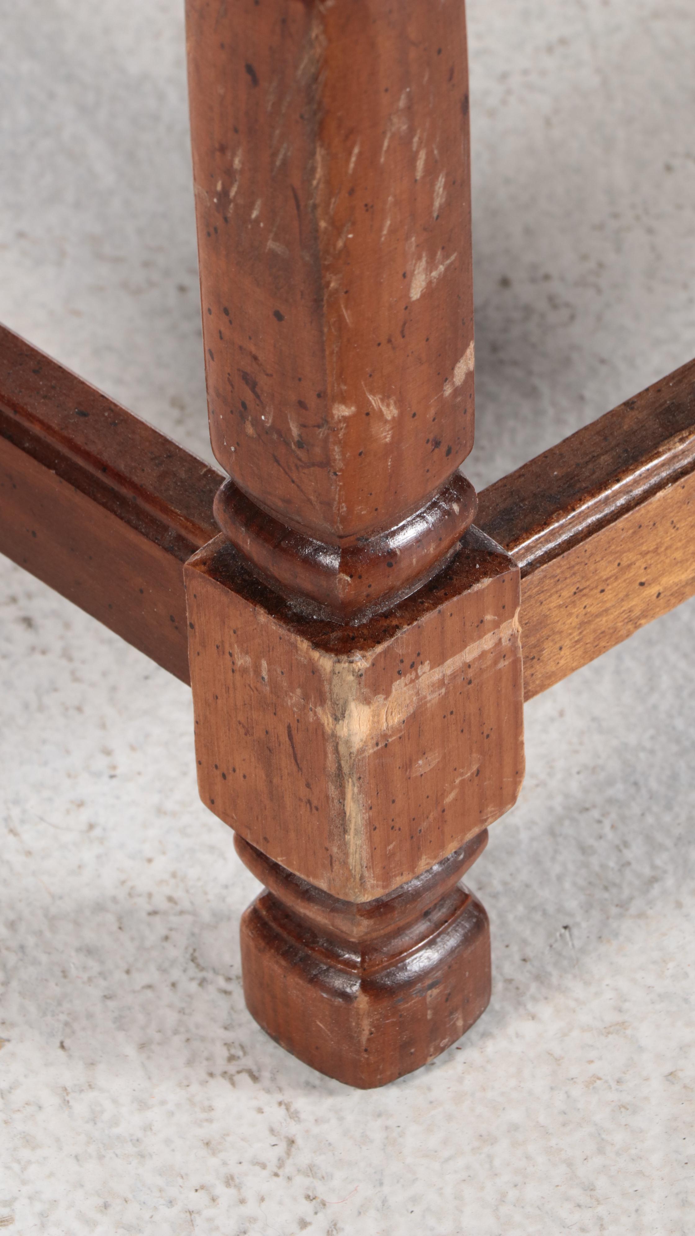 Mid Century Modern Style Wooden Glass Top Coffee and Side Tables