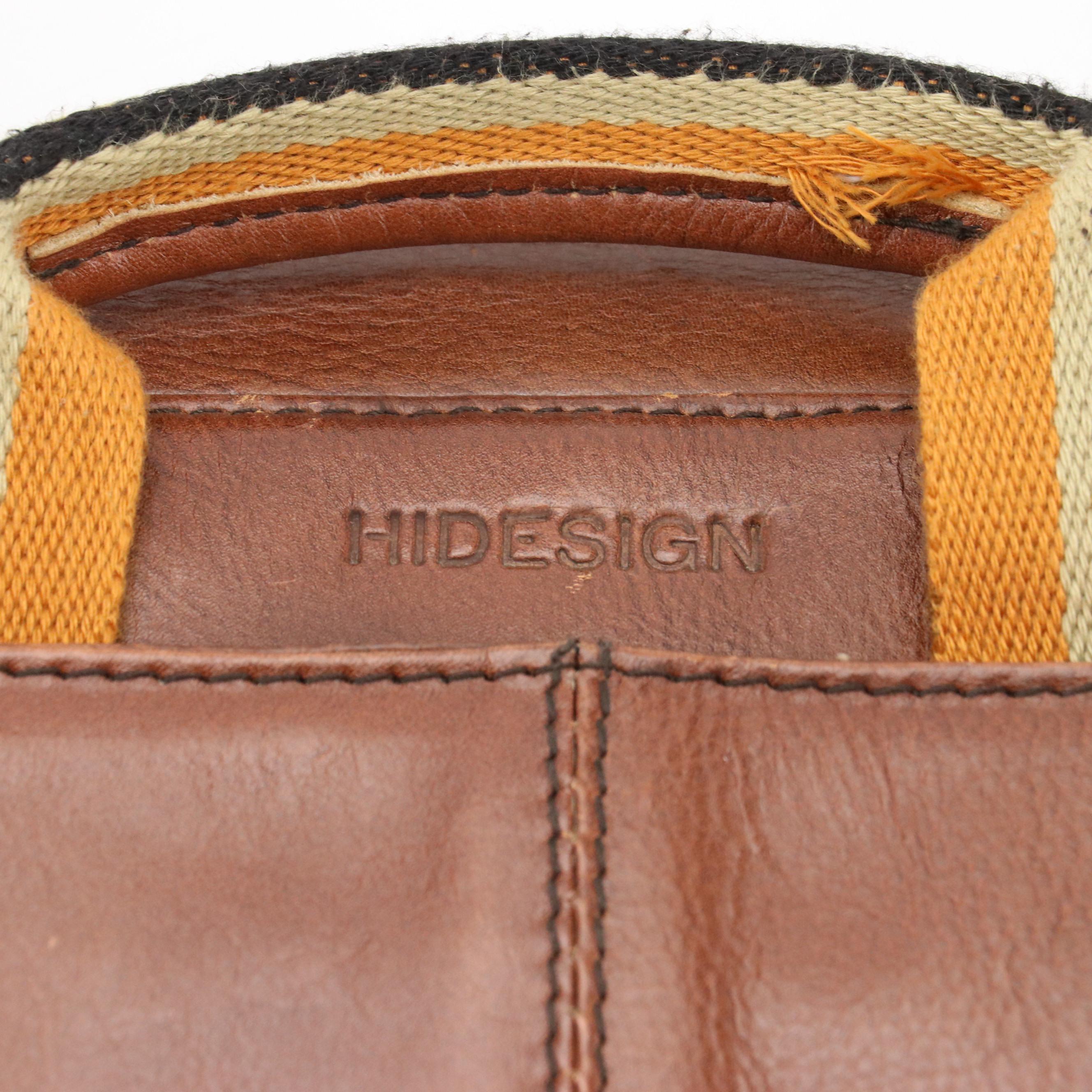 Hidesign and Saddleback Brown Leather Messenger Bags