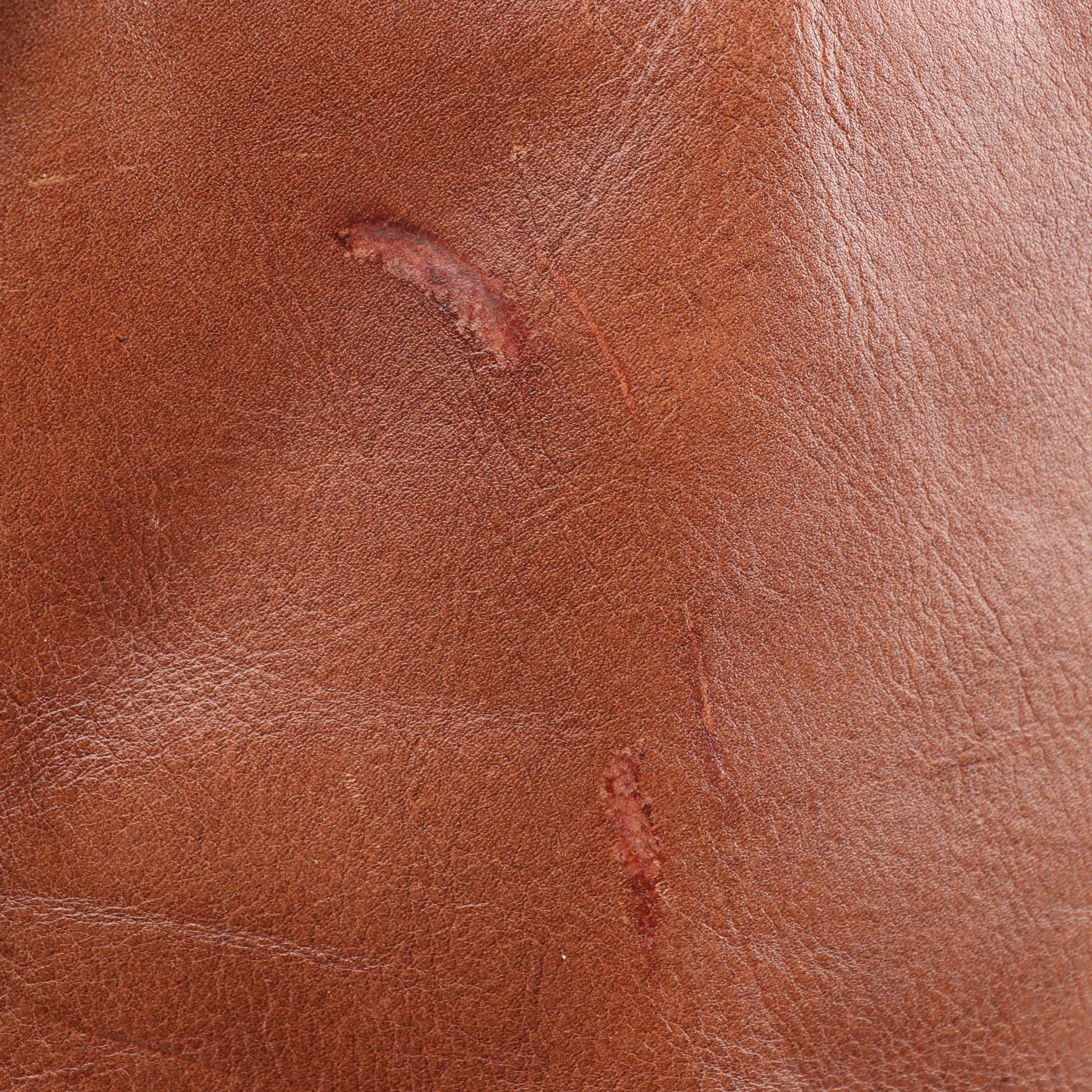 Hidesign and Saddleback Brown Leather Messenger Bags