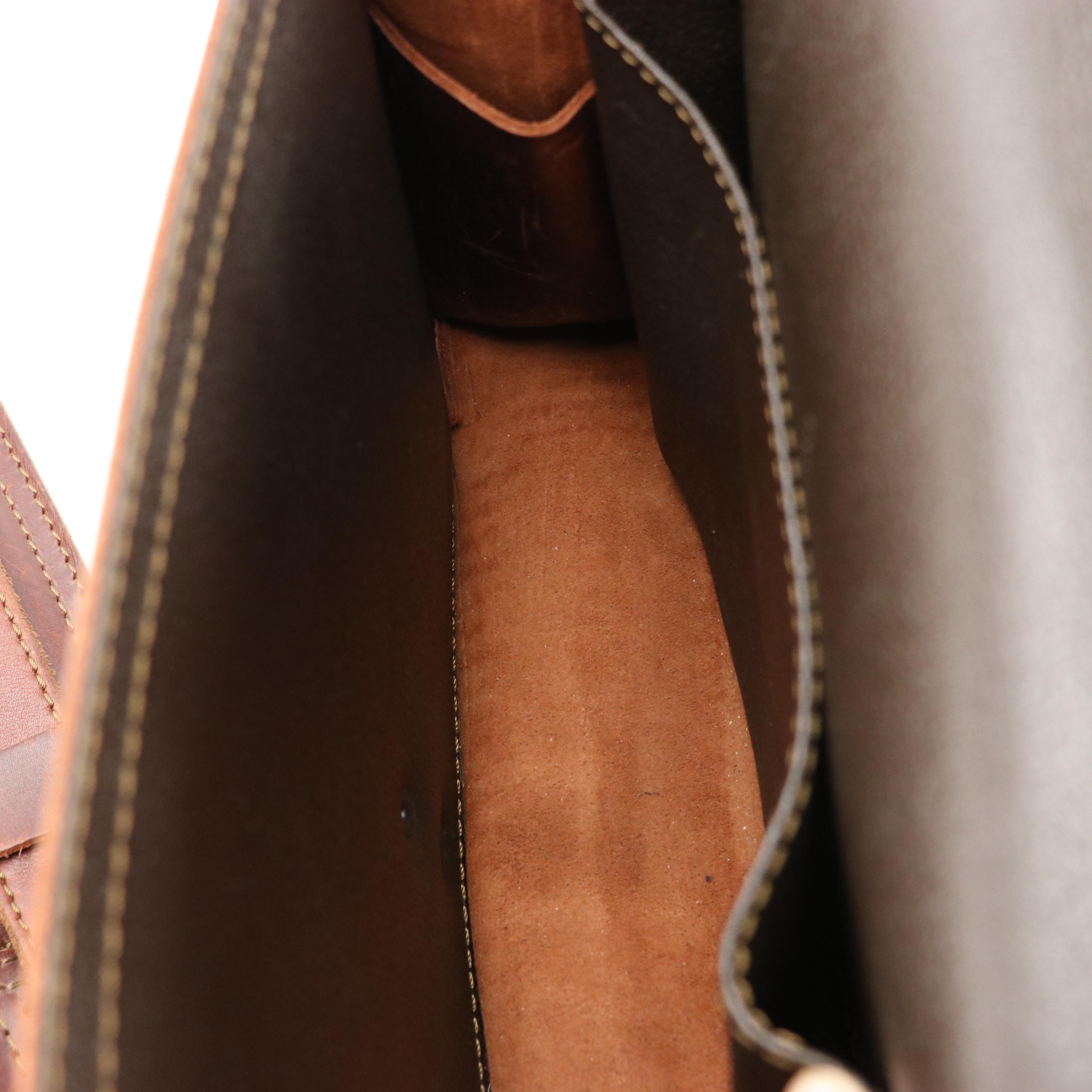 Hidesign and Saddleback Brown Leather Messenger Bags